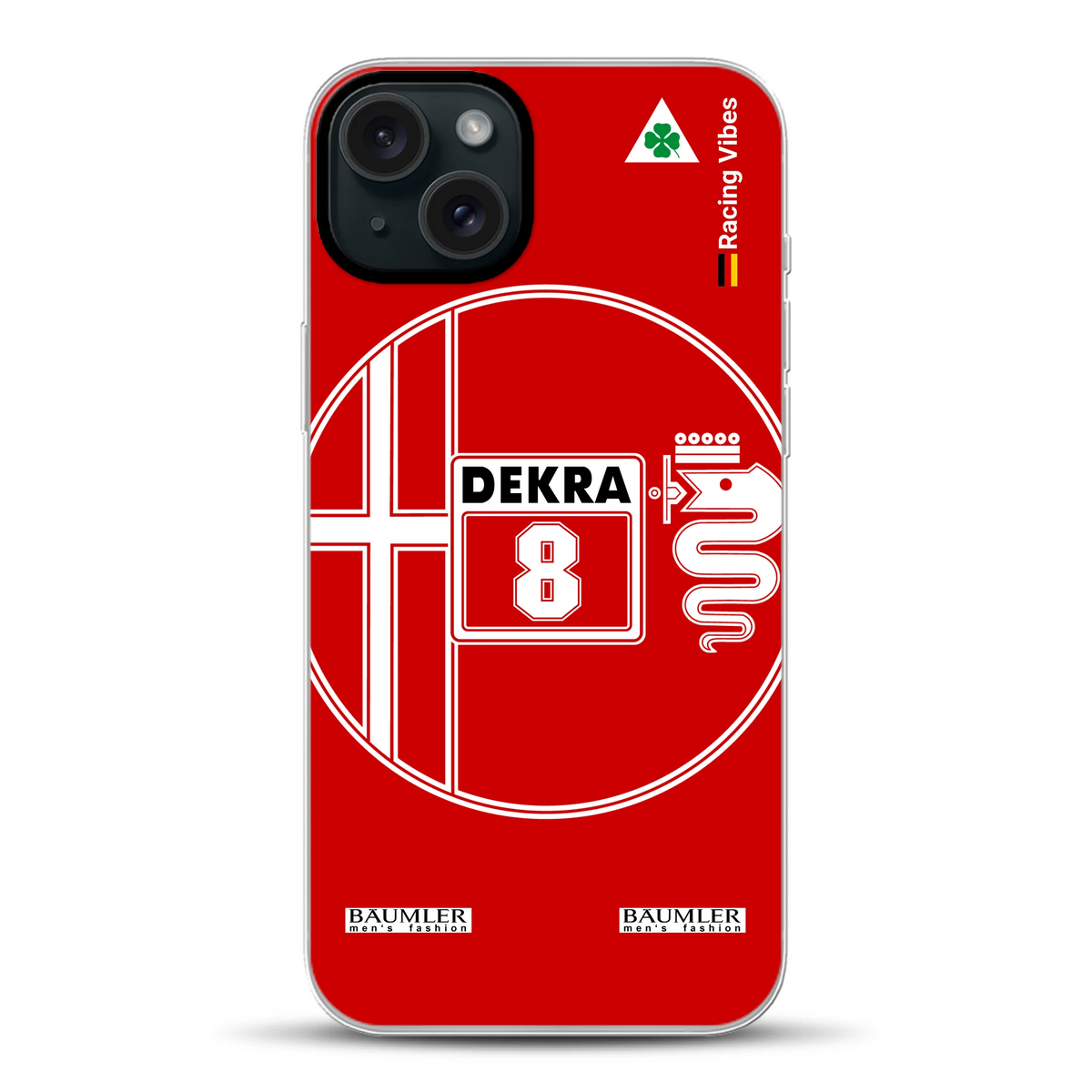 155 V6 TI #8 Larini DTM Champion 1993 Livery - Cover ibrida personalizzata con MagSafe