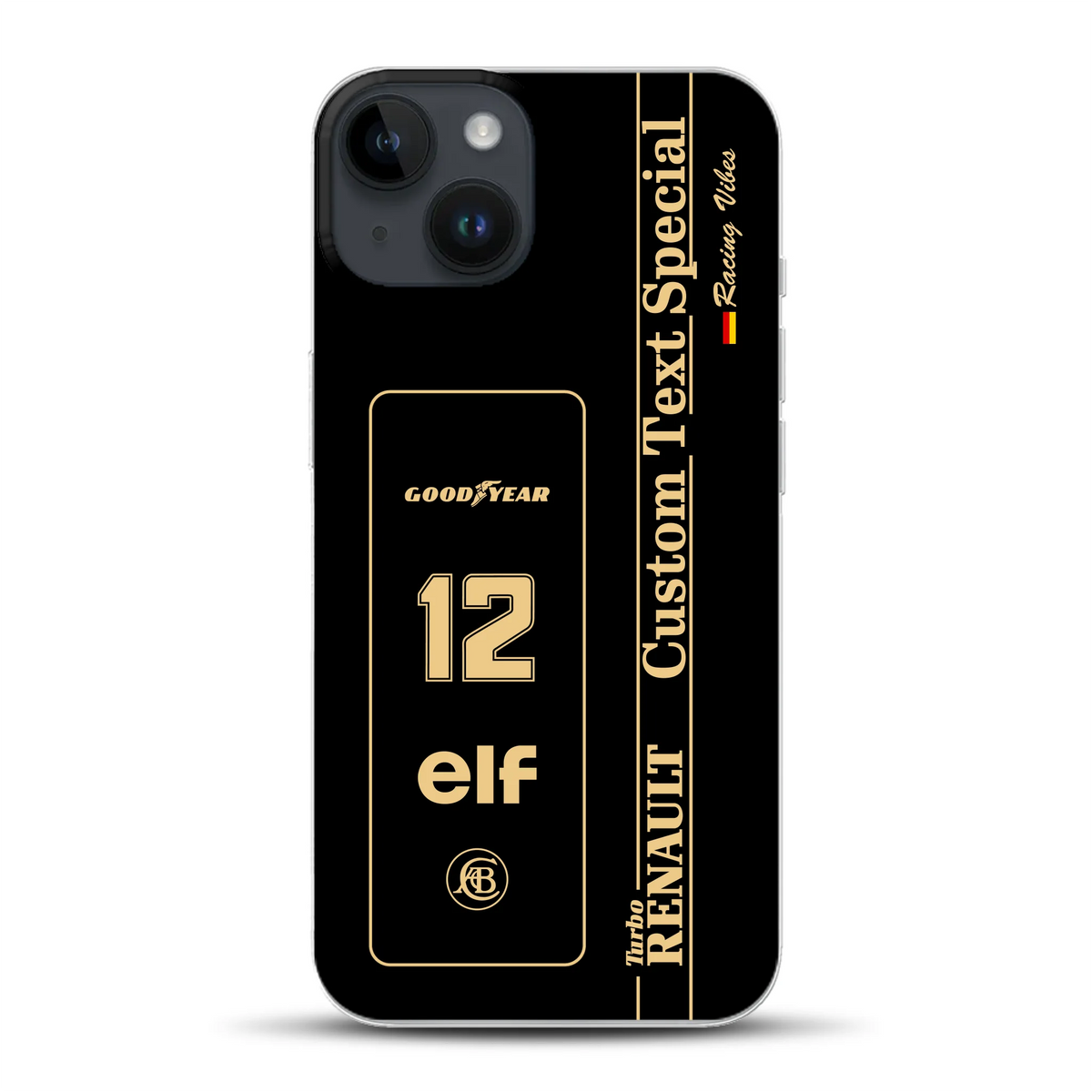 Lotus 97T/98T Senna F1 Livery - Cover ibrida personalizzata con MagSafe