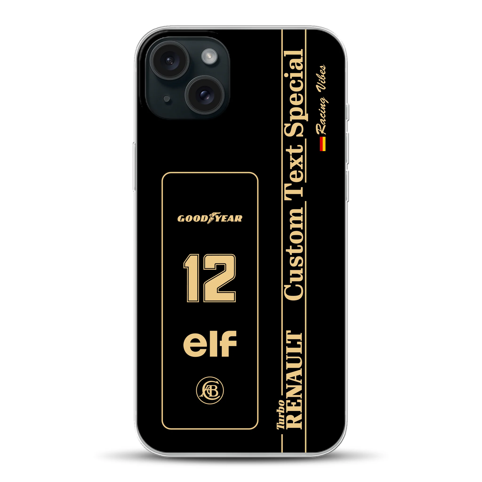 Lotus 97T/98T Senna F1 Livery - Cover ibrida personalizzata con MagSafe