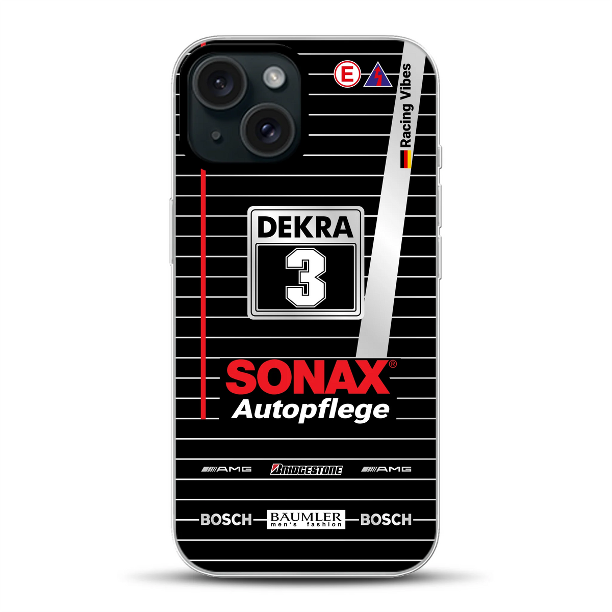 190E Evo II #3 DTM Champion 1992 Livery - Cover ibrida personalizzata con MagSafe