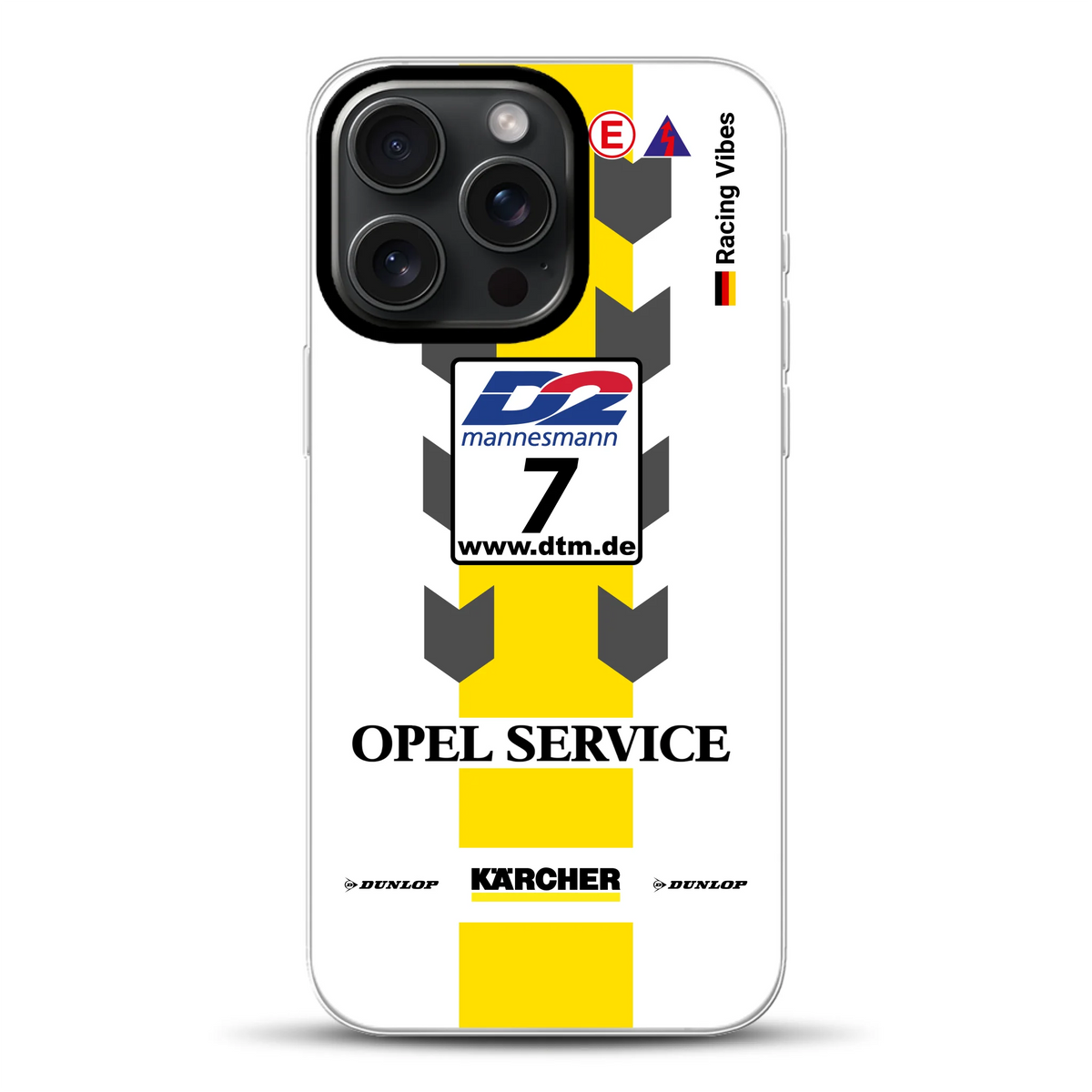 Astra V8 Coupé DTM #7 Team Phoenix 2000 Livery - Cover ibrida personalizzata con MagSafe