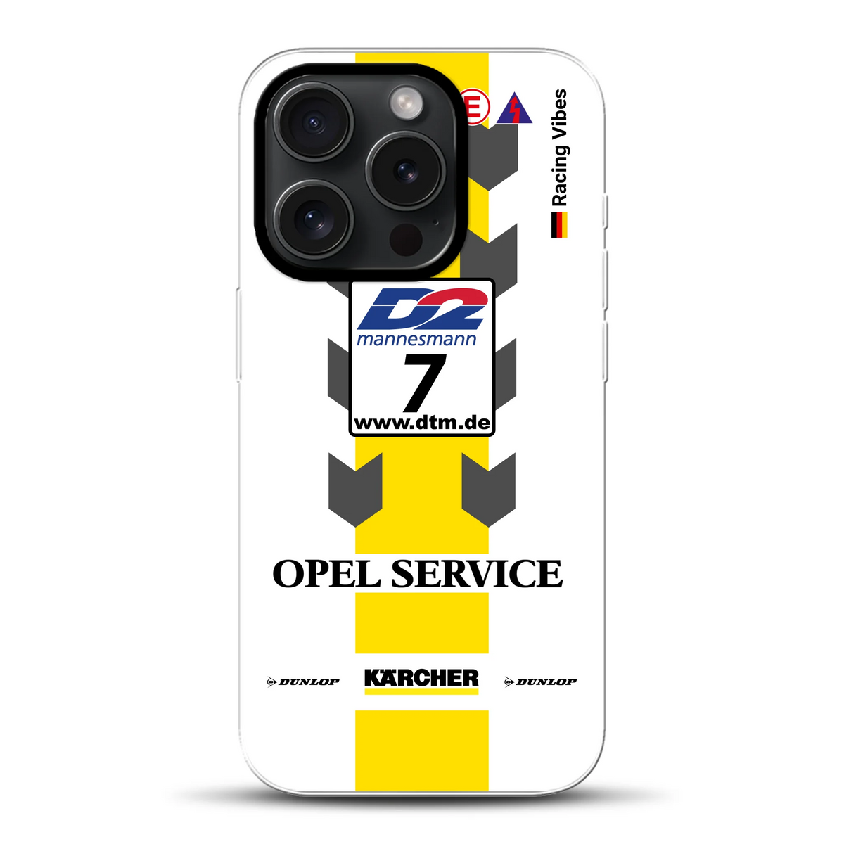 Astra V8 Coupé DTM #7 Team Phoenix 2000 Livery - Cover ibrida personalizzata con MagSafe