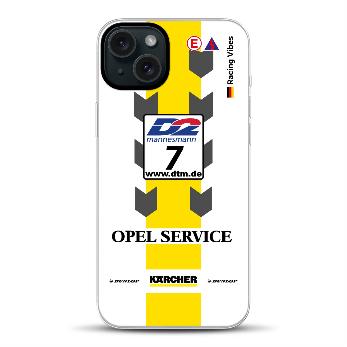 Astra V8 Coupé DTM #7 Team Phoenix 2000 Livery - Cover ibrida personalizzata con MagSafe