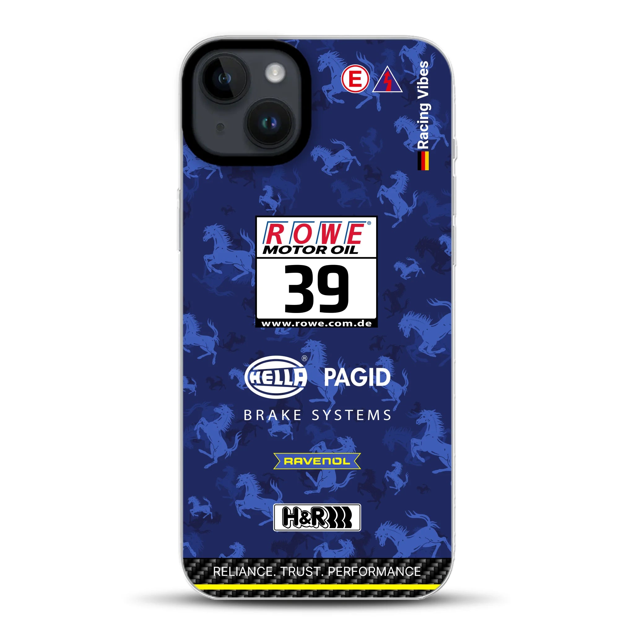 Ferrari 488 / 296 GT3 Racing One Livery - Coque hybride personnalisée avec MagSafe