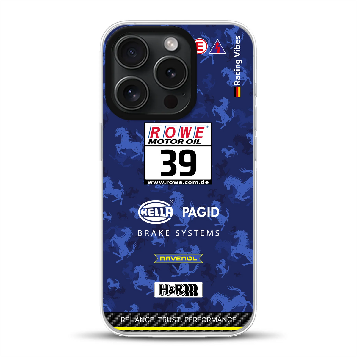 Ferrari 488 / 296 GT3 Racing One Livery - Coque hybride personnalisée avec MagSafe