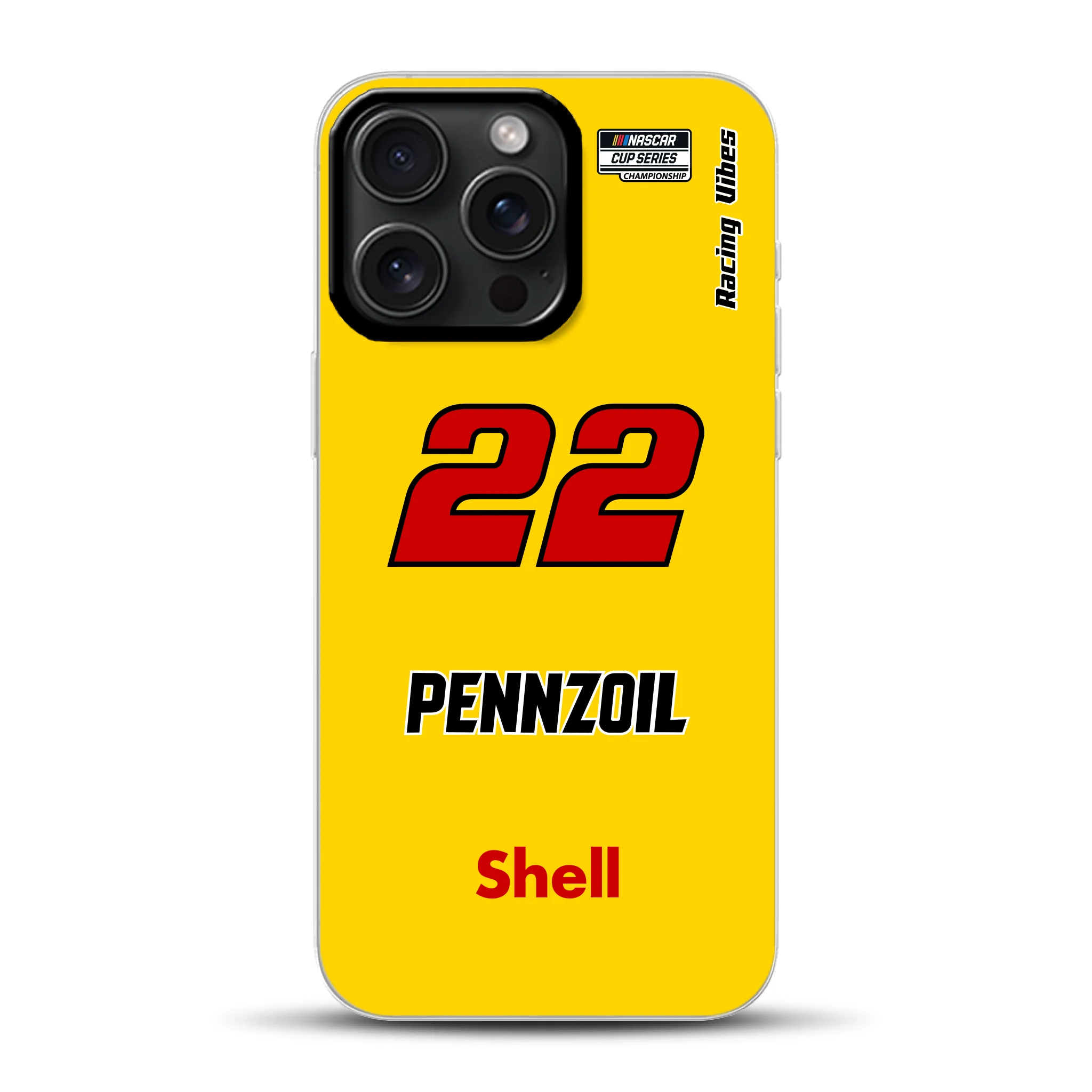 Nascar Joey Logano Champion 2024 Livery - Individuelle Hybrid Hülle mit MagSafe