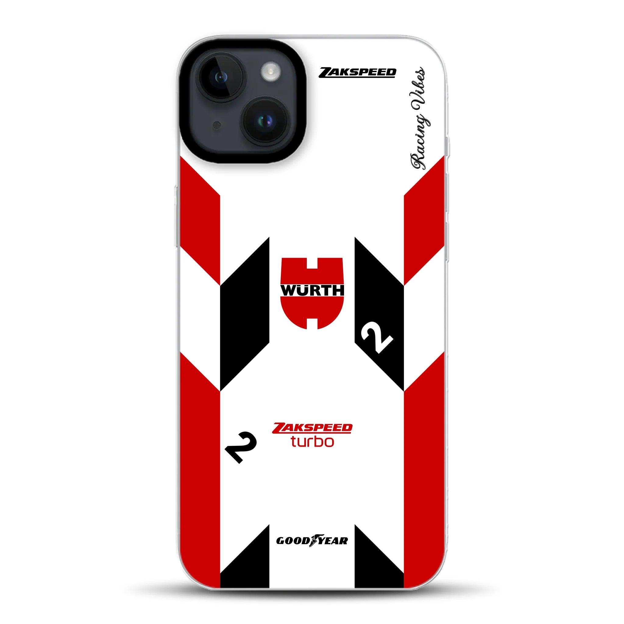 Ford Capri Turbo Gruppe 5 DRM 1980 & 1981 Klaus Ludwig Champion Livery - Cover ibrida personalizzata con MagSafe