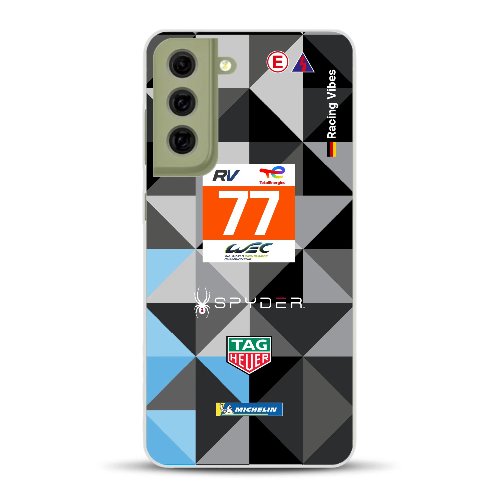 911 RSR Dempsey Proton 24h 2022 Livery - Custom phone case for Samsung