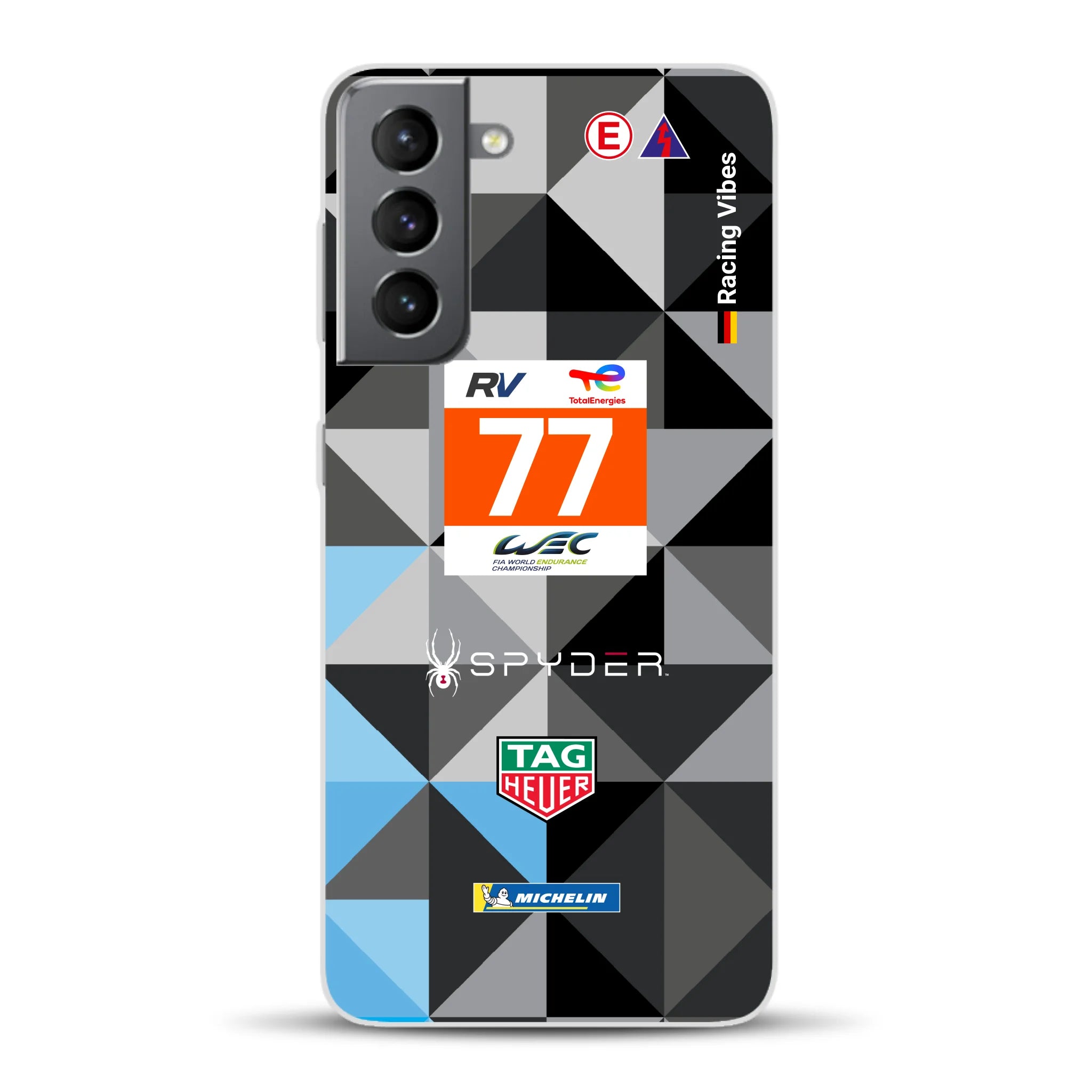 911 RSR Dempsey Proton 24h 2022 Livery - Custom phone case for Samsung