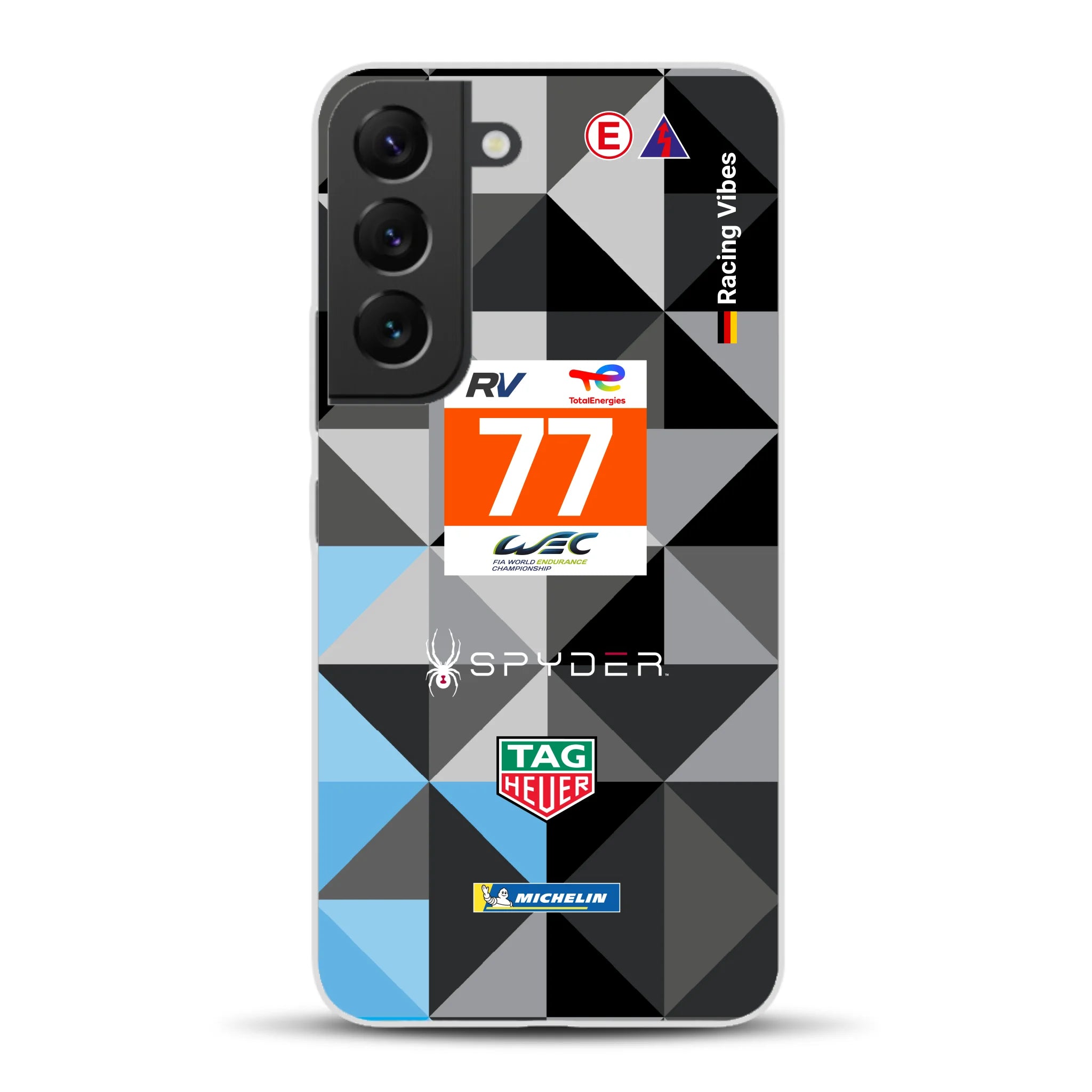 911 RSR Dempsey Proton 24h 2022 Livery - Custom phone case for Samsung