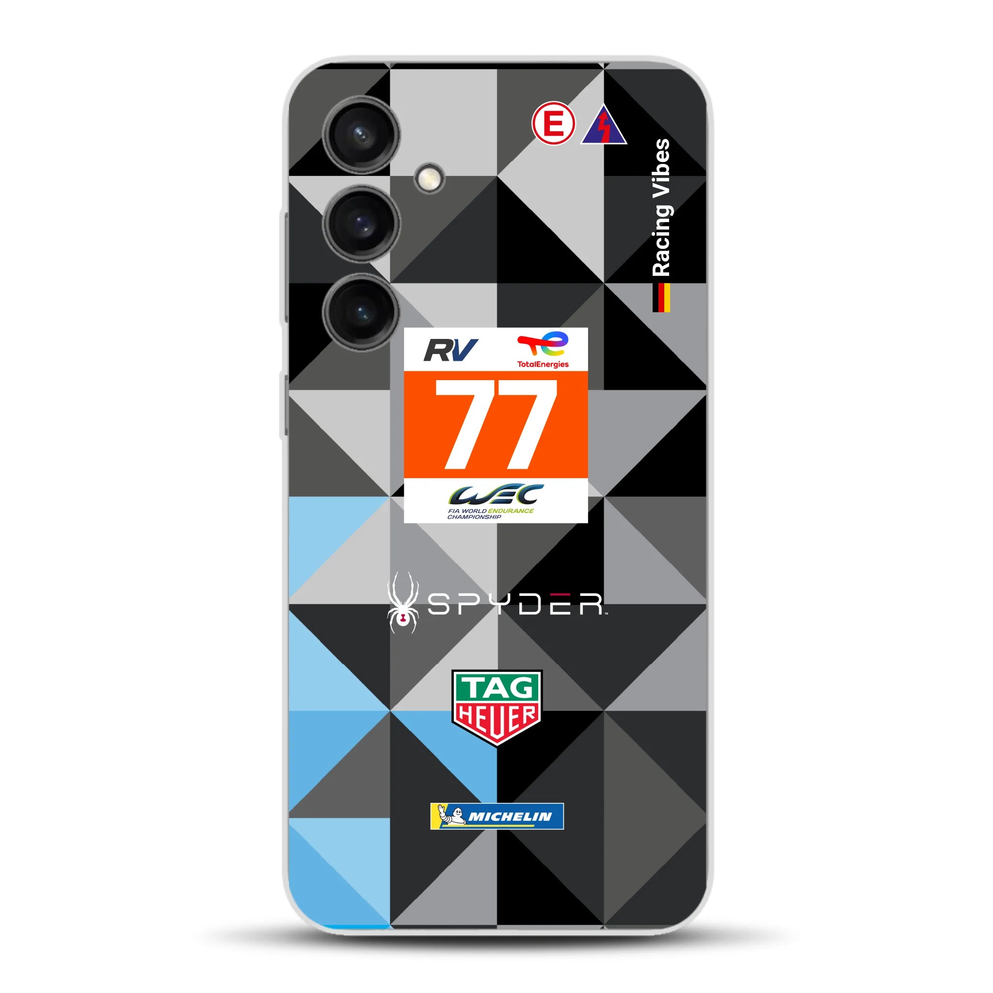 911 RSR Dempsey Proton 24h 2022 Livery - Custom phone case for Samsung