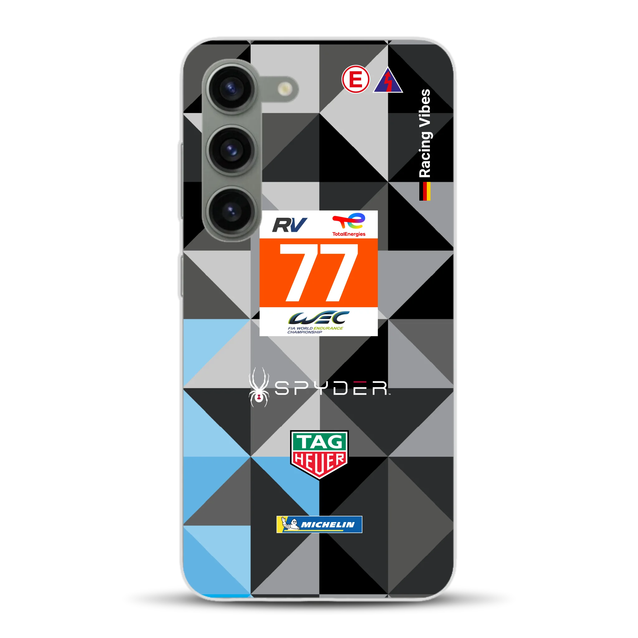 911 RSR Dempsey Proton 24h 2022 Livery - Custom phone case for Samsung