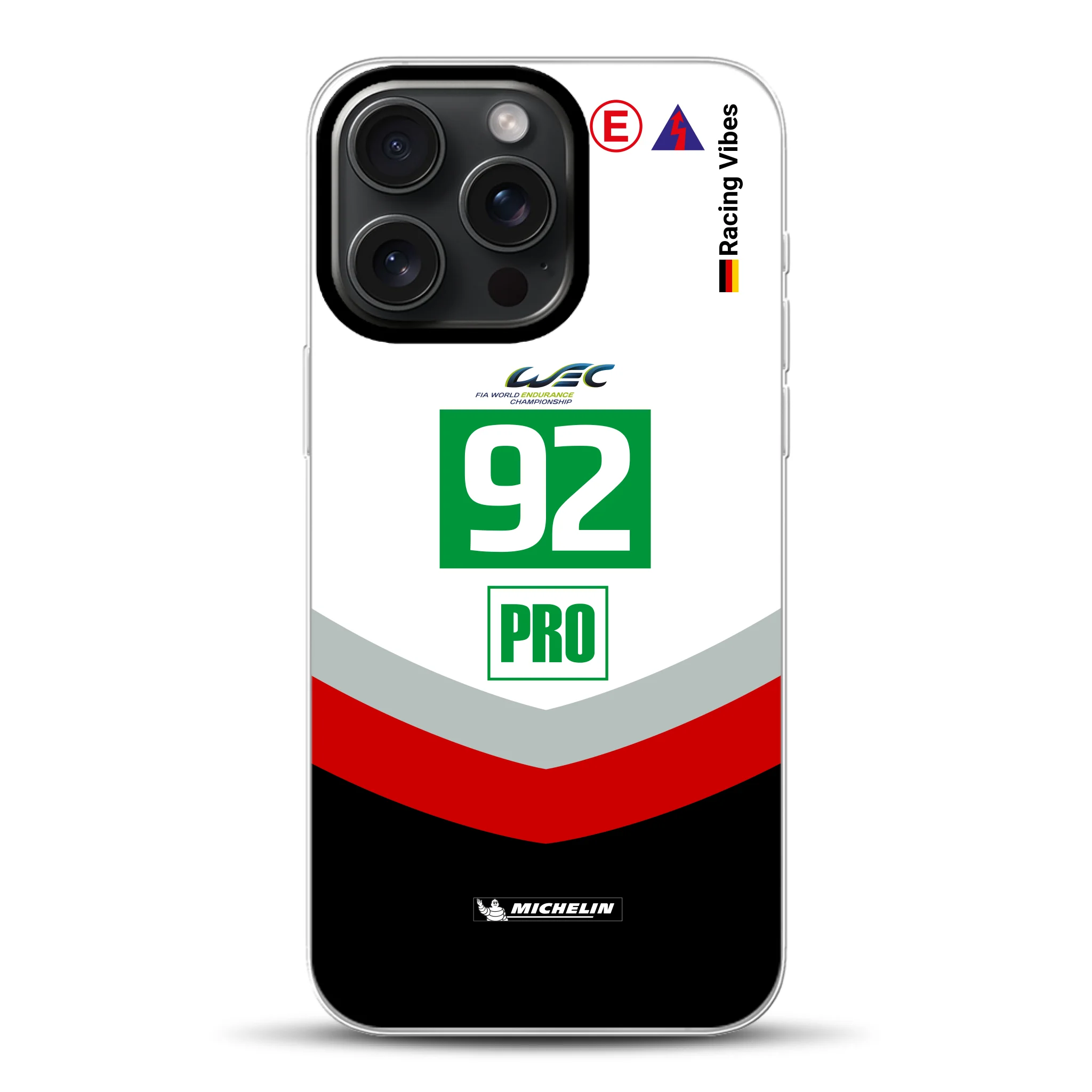 911 RSR 2017 Livery - Individuelle Hybrid Hülle mit MagSafe