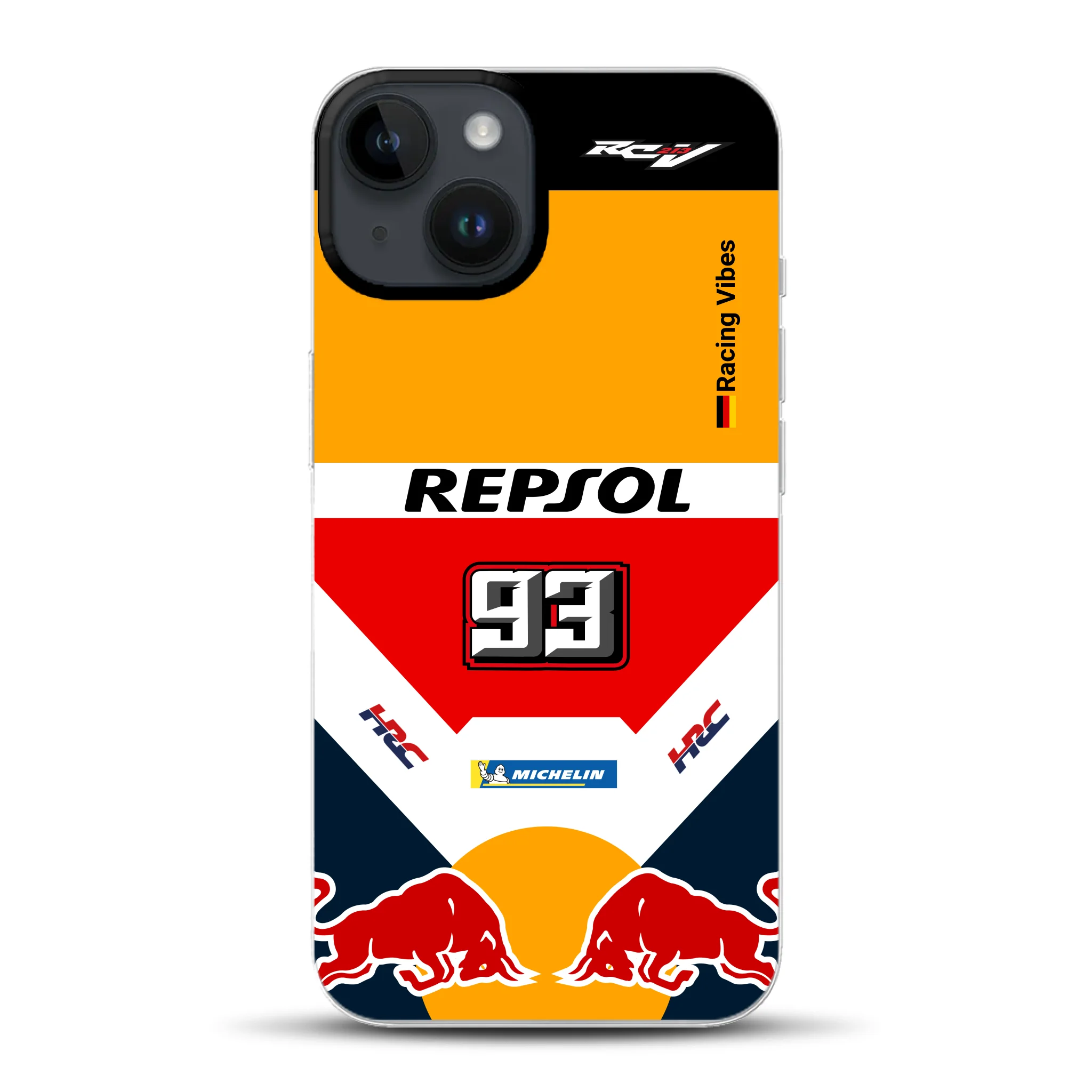 RC213V MotoGP Marc Márquez 2019 Champion Livery - Individuelle Hybrid Hülle mit MagSafe