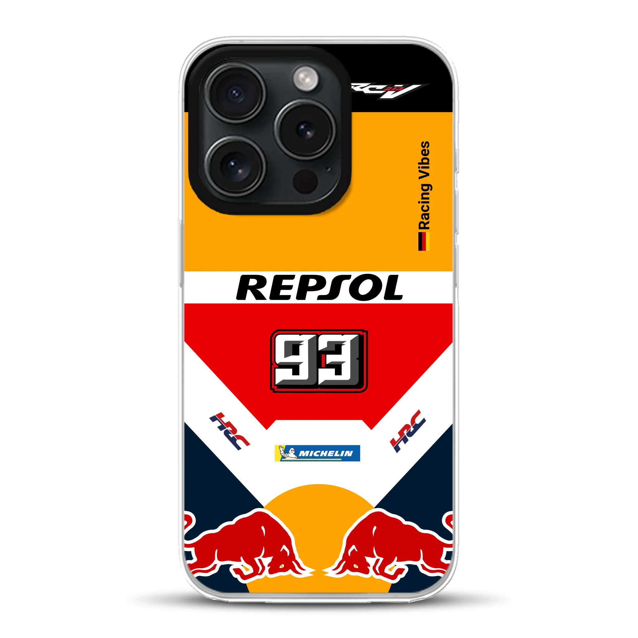 RC213V MotoGP Marc Márquez 2019 Champion Livery - Custom Hybrid Case with MagSafe