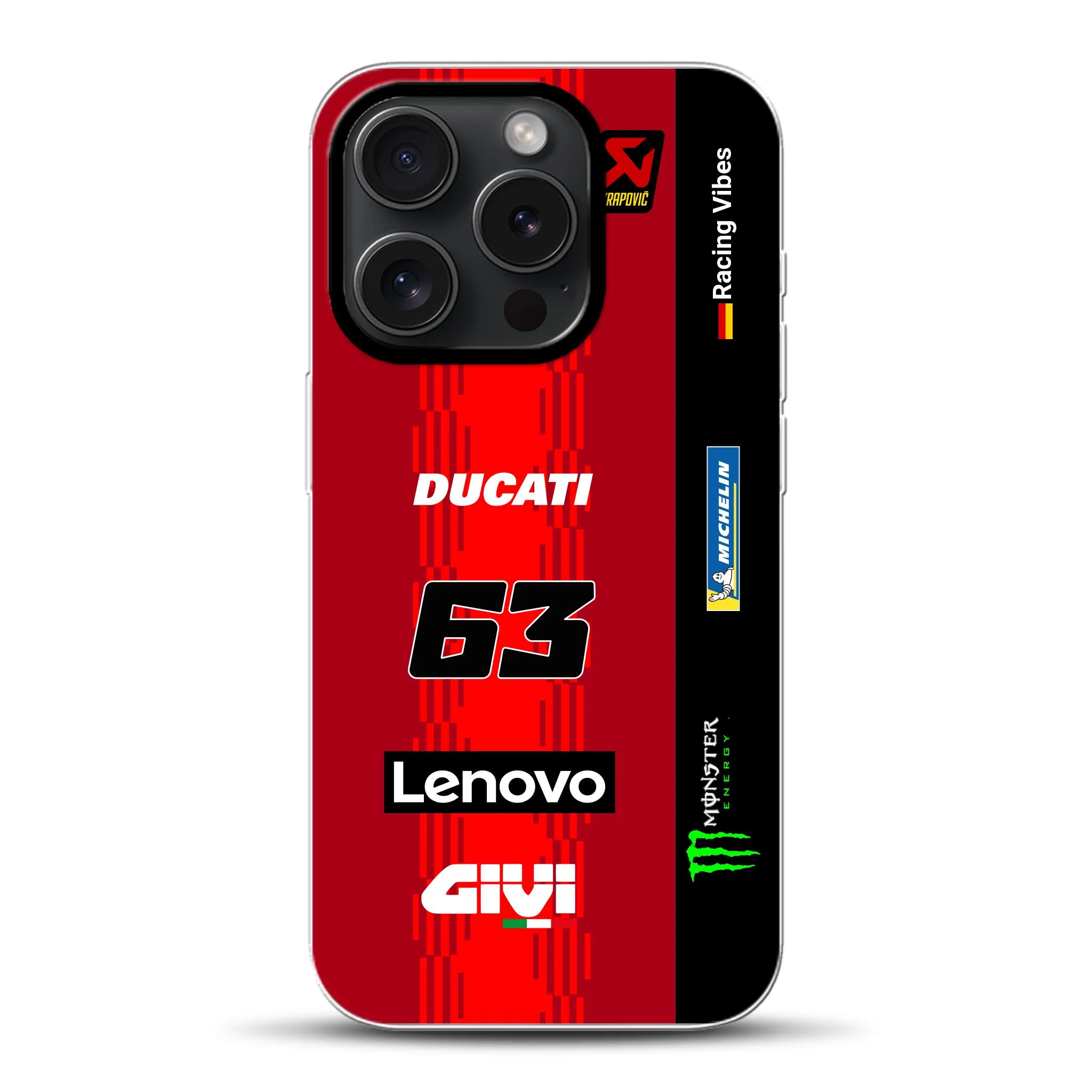 Desmosedici GP25 MotoGP 2025 Livery - Individuelle Hybrid Hülle mit MagSafe