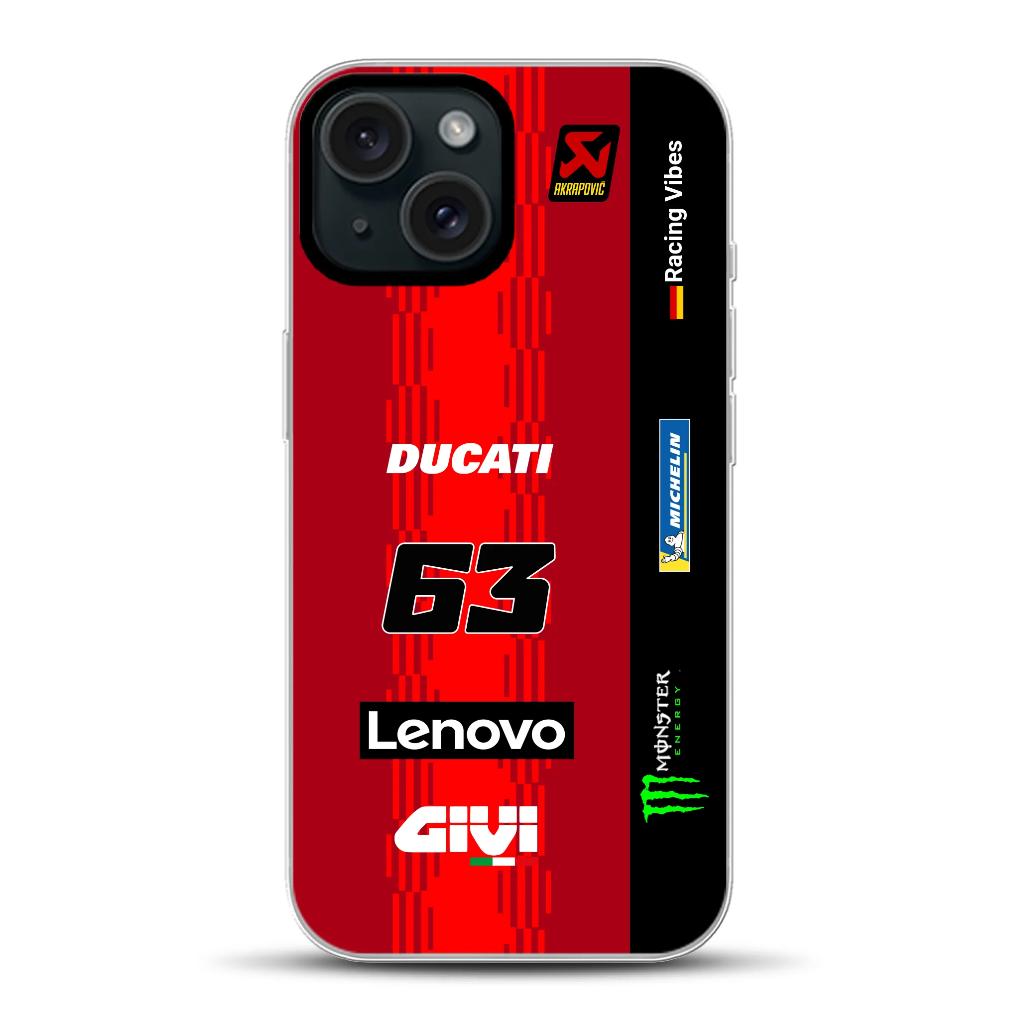 Desmosedici GP25 MotoGP 2025 Livery - Individuelle Hybrid Hülle mit MagSafe