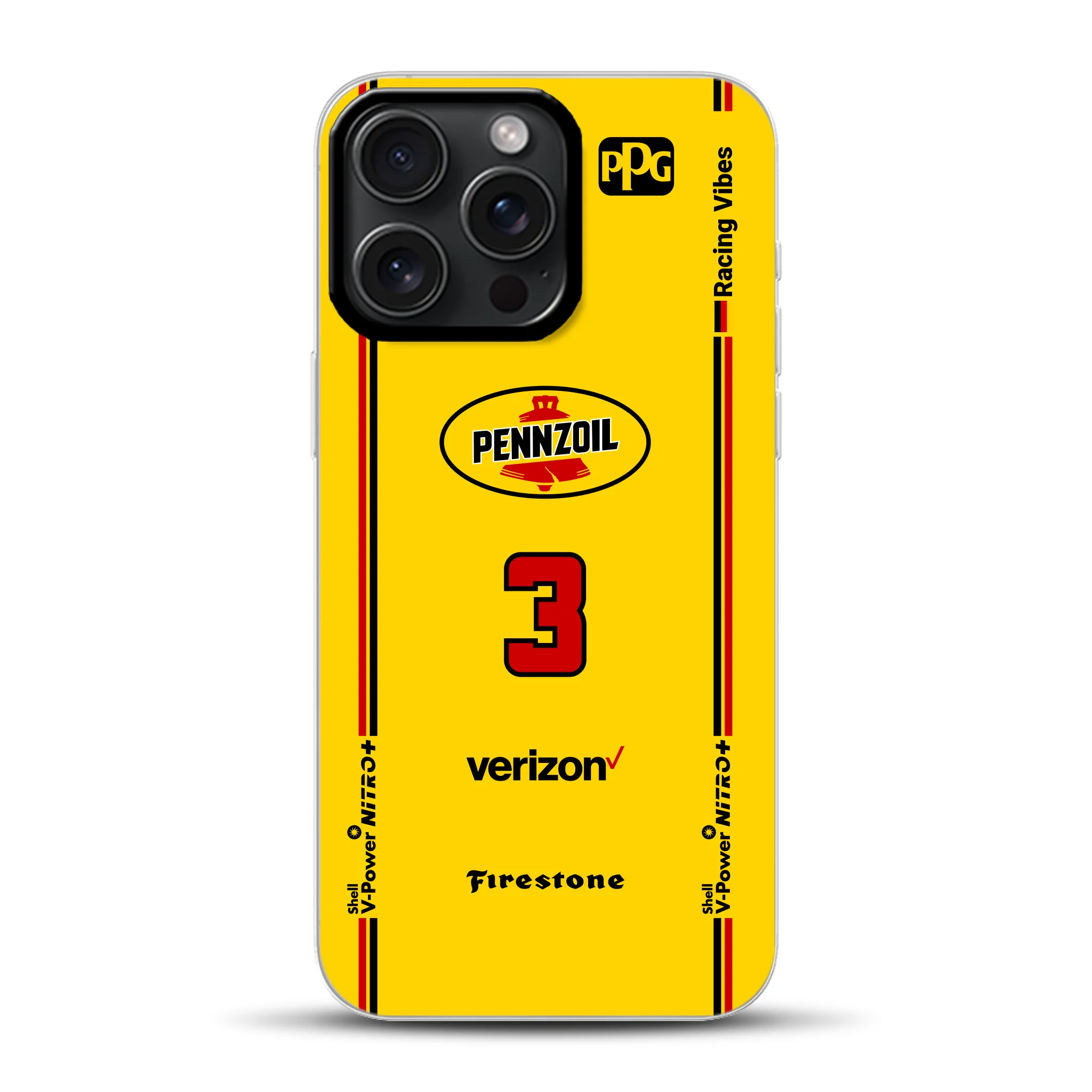 Yellow Submarine Racing Livery - Individuelle Hybrid Hülle mit MagSafe