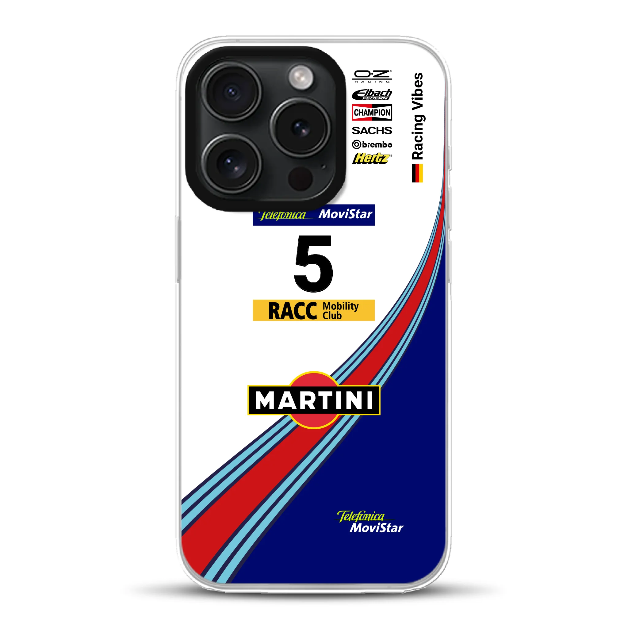 Focus RS WRC 2000 Colin McRae Livery - Cover ibrida personalizzata con MagSafe