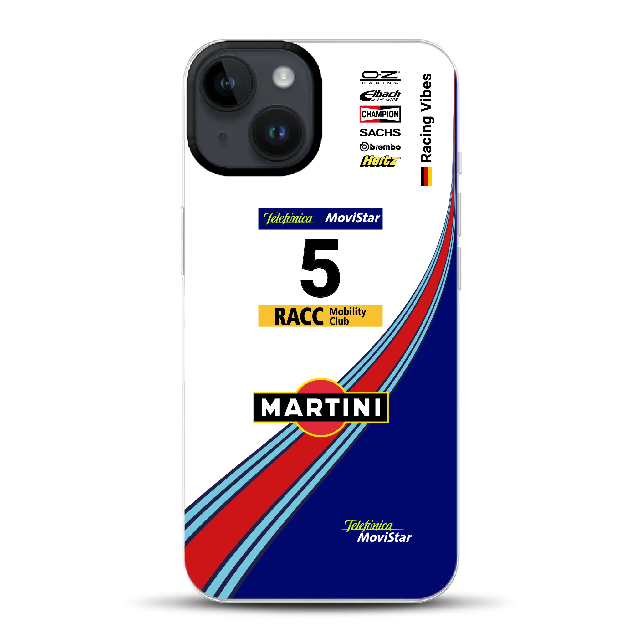 Focus RS WRC 2000 Colin McRae Livery - Cover ibrida personalizzata con MagSafe
