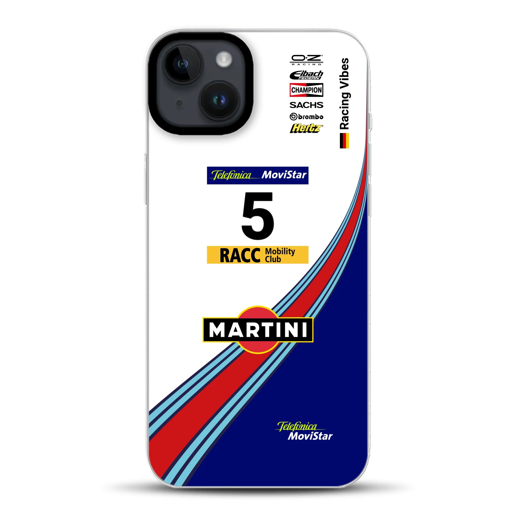 Focus RS WRC 2000 Colin McRae Livery - Cover ibrida personalizzata con MagSafe