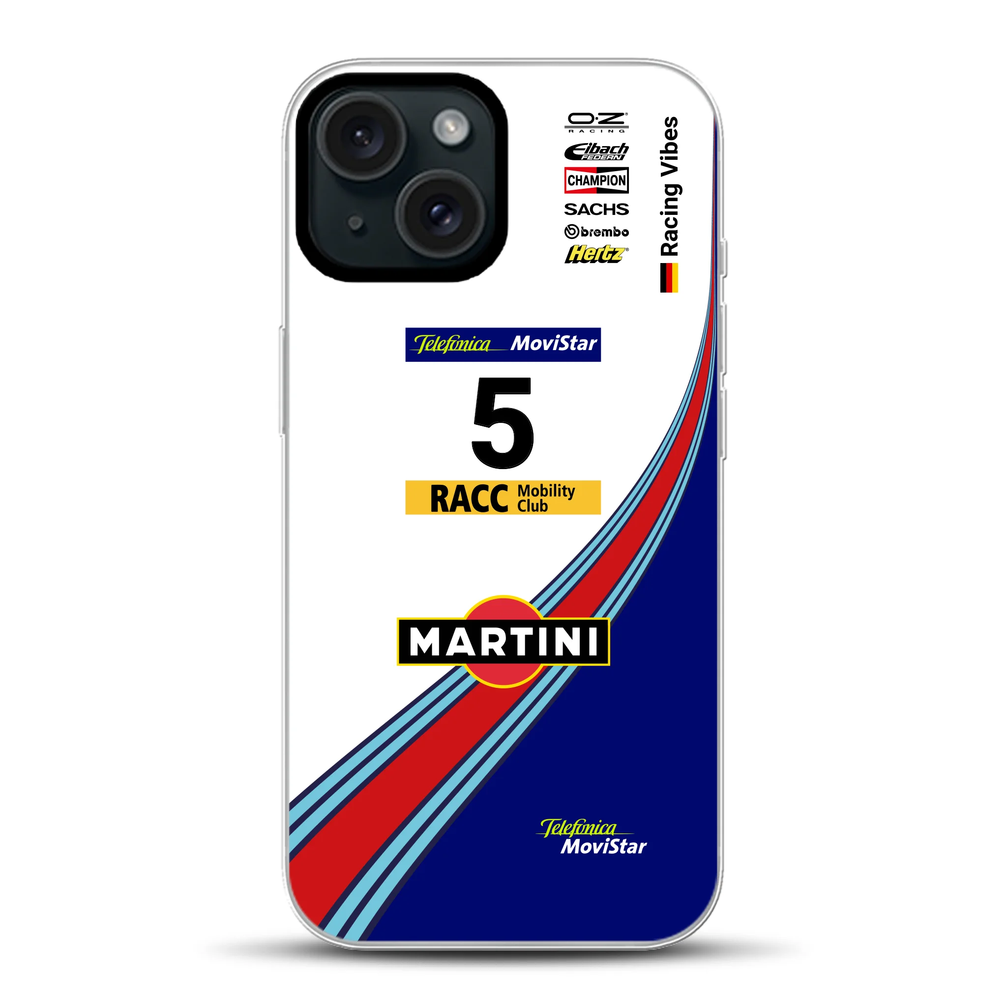 Focus RS WRC 2000 Colin McRae Livery - Individuelle Hybrid Hülle mit MagSafe