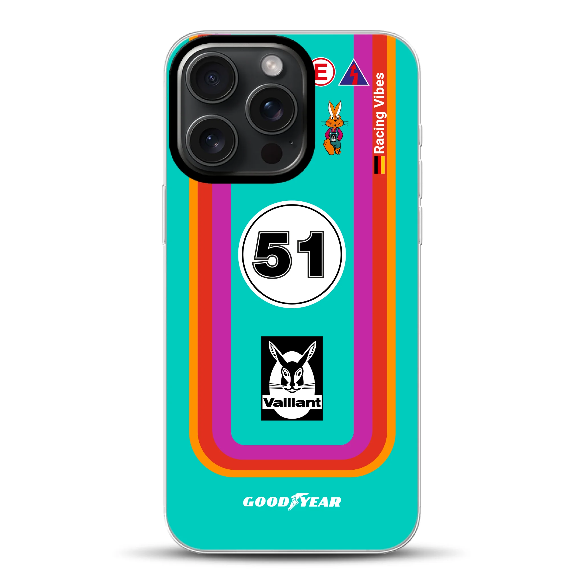 Porsche 935 K3 Vaillant Kremer Racing 1977 Livery - Individuelle Hybrid Hülle mit MagSafe