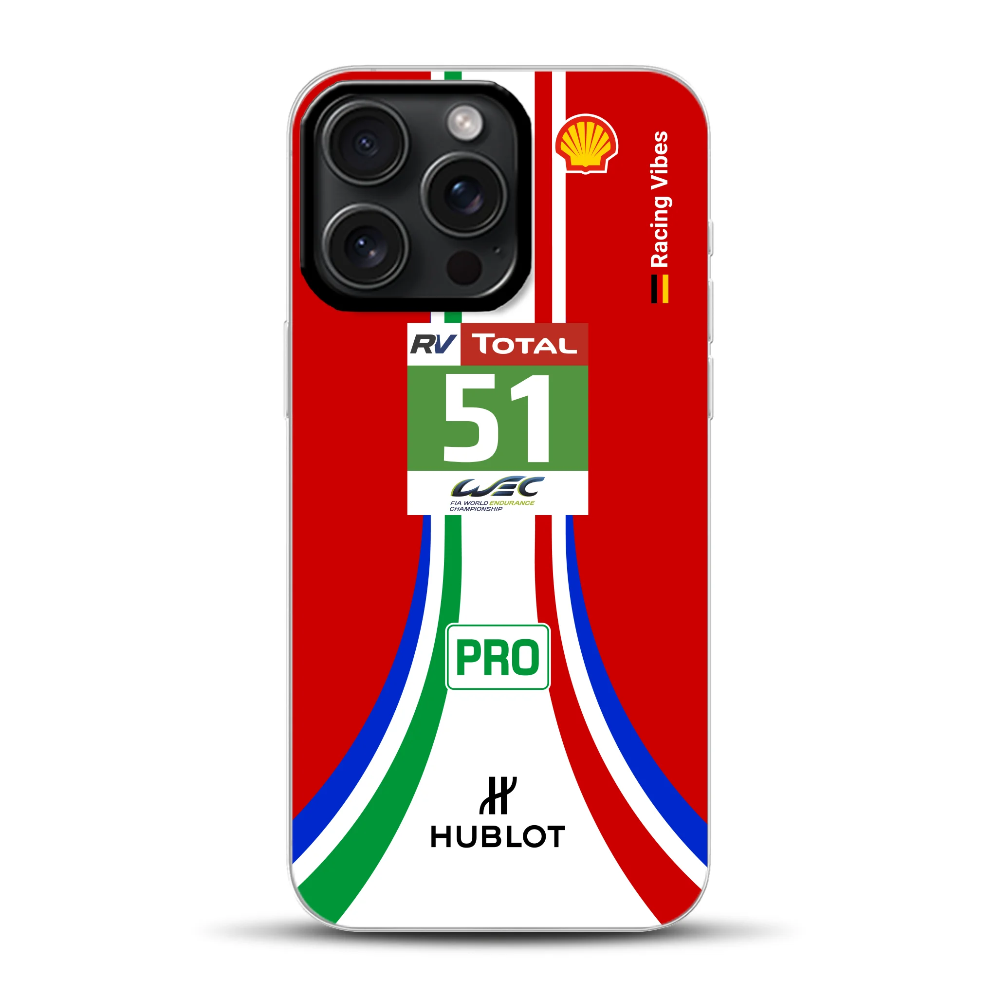 488 GTE LM Livery - Coque hybride personnalisée avec MagSafe