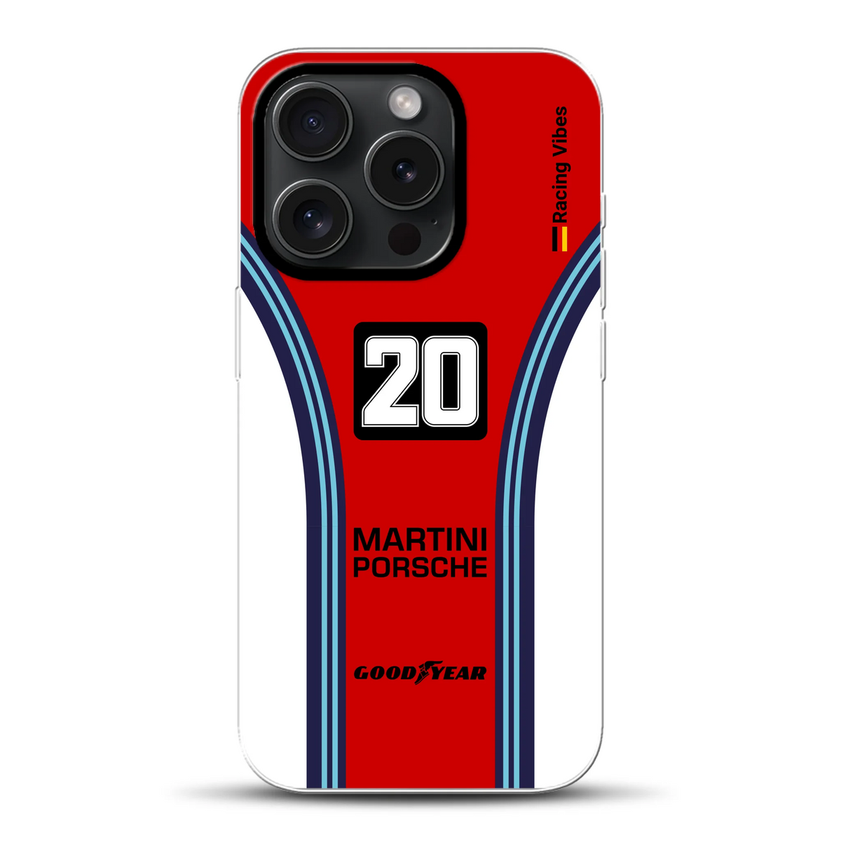 936 24h LM Sieger 1976 Livery - Cover ibrida personalizzata con MagSafe