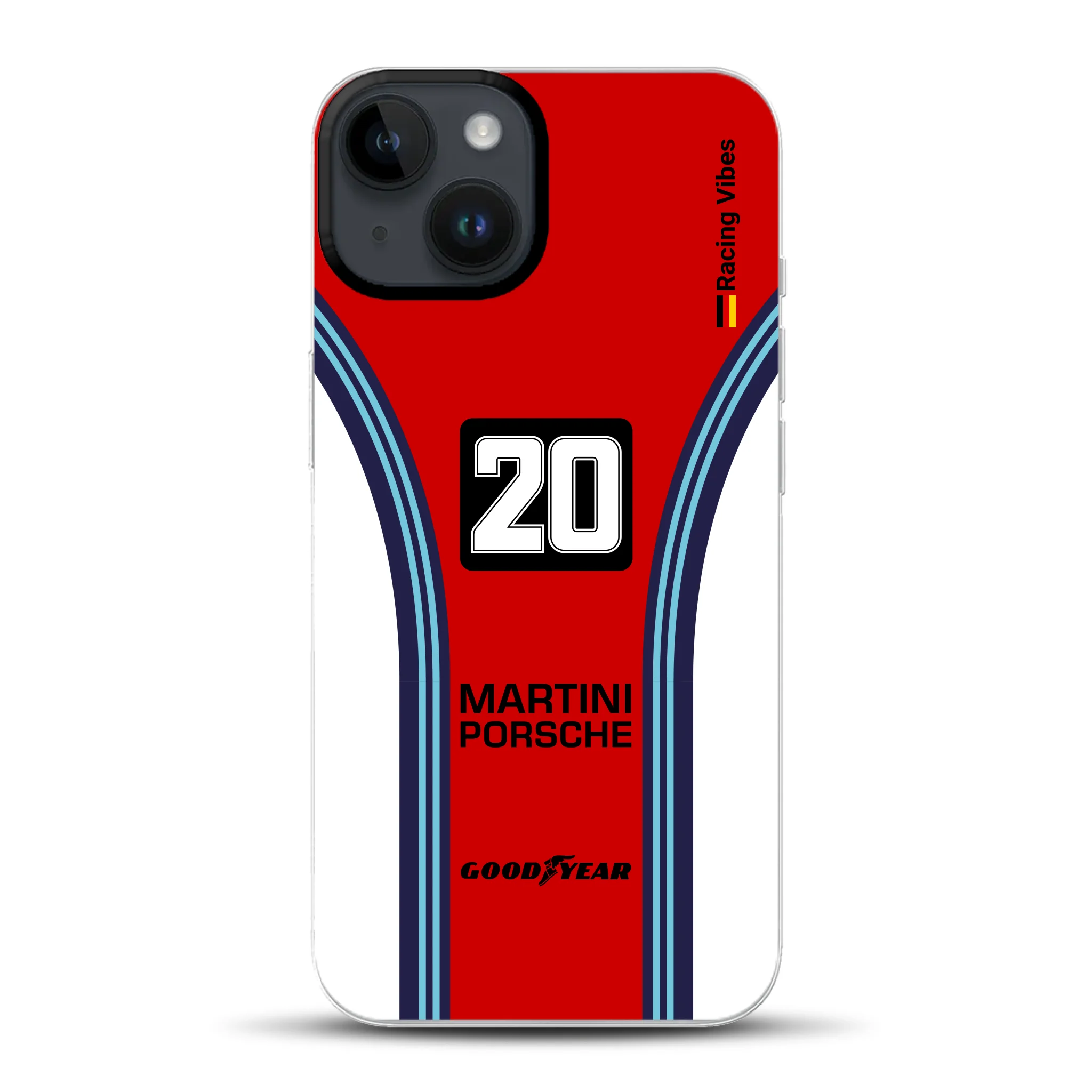 936 24h LM Sieger 1976 Livery - Individuelle Hybrid Hülle mit MagSafe