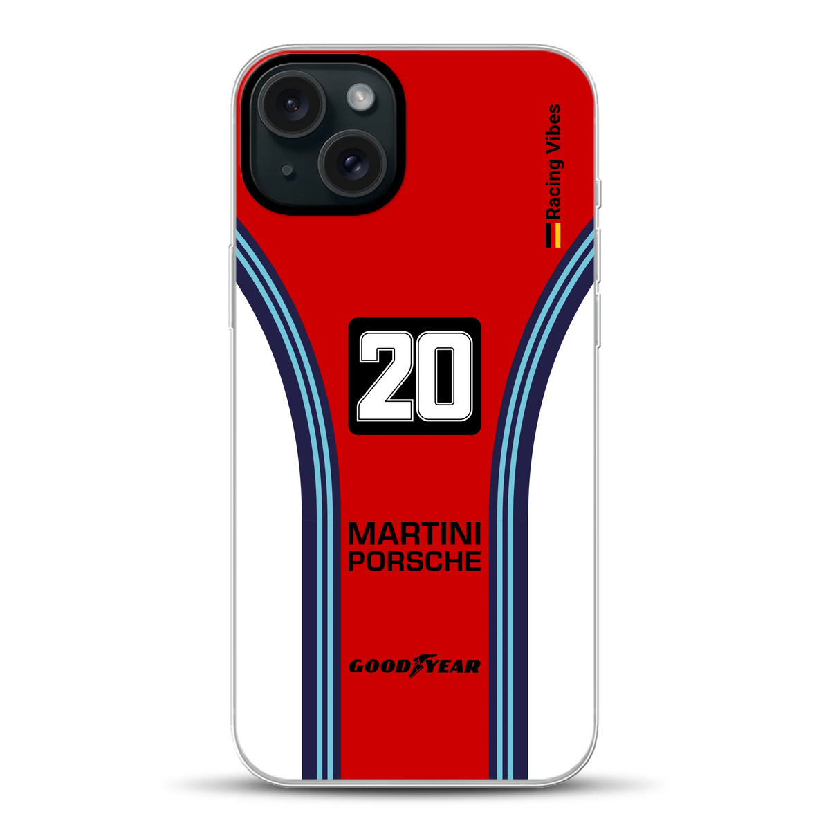 936 24h LM Sieger 1976 Livery - Cover ibrida personalizzata con MagSafe