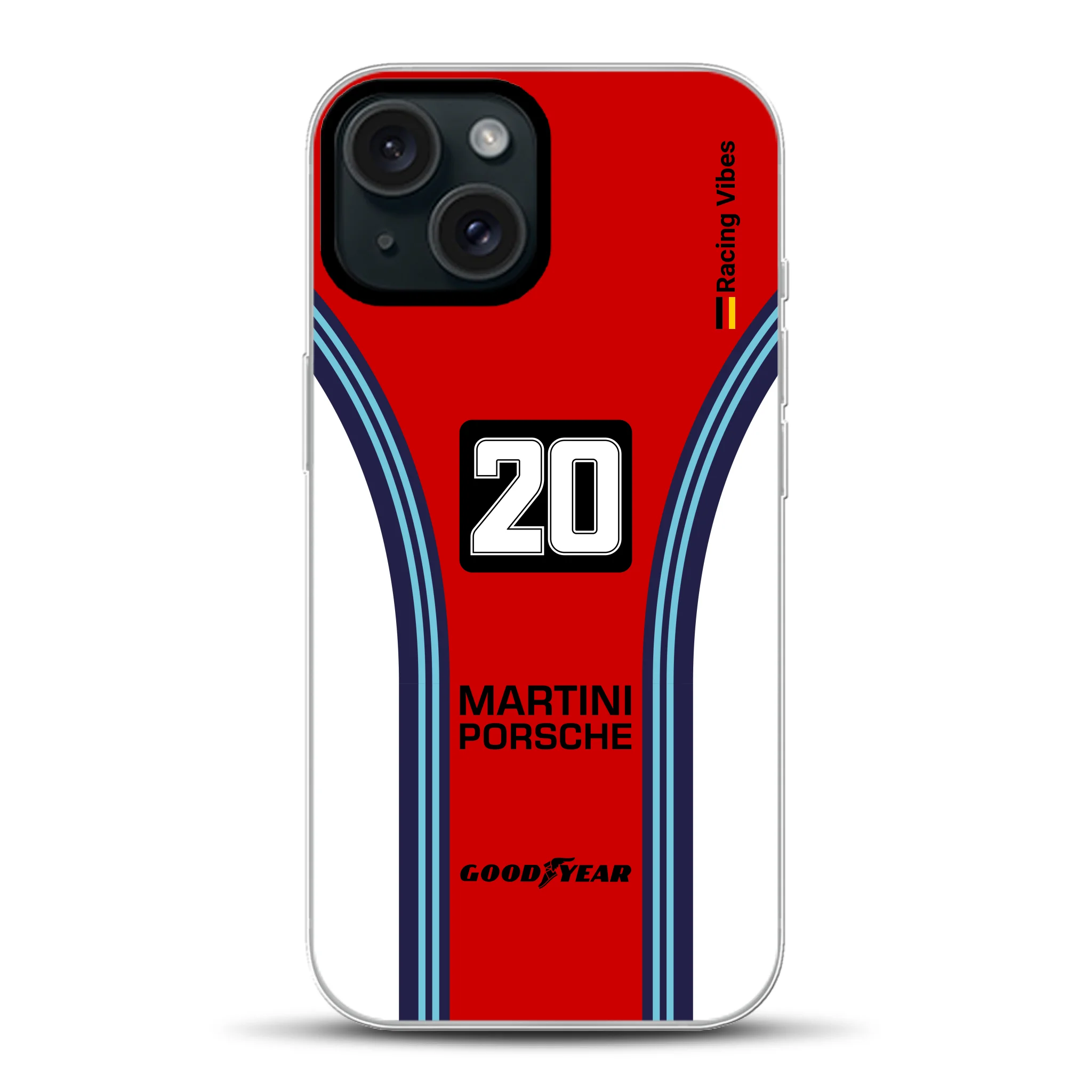936 24h LM Sieger 1976 Livery - Cover ibrida personalizzata con MagSafe