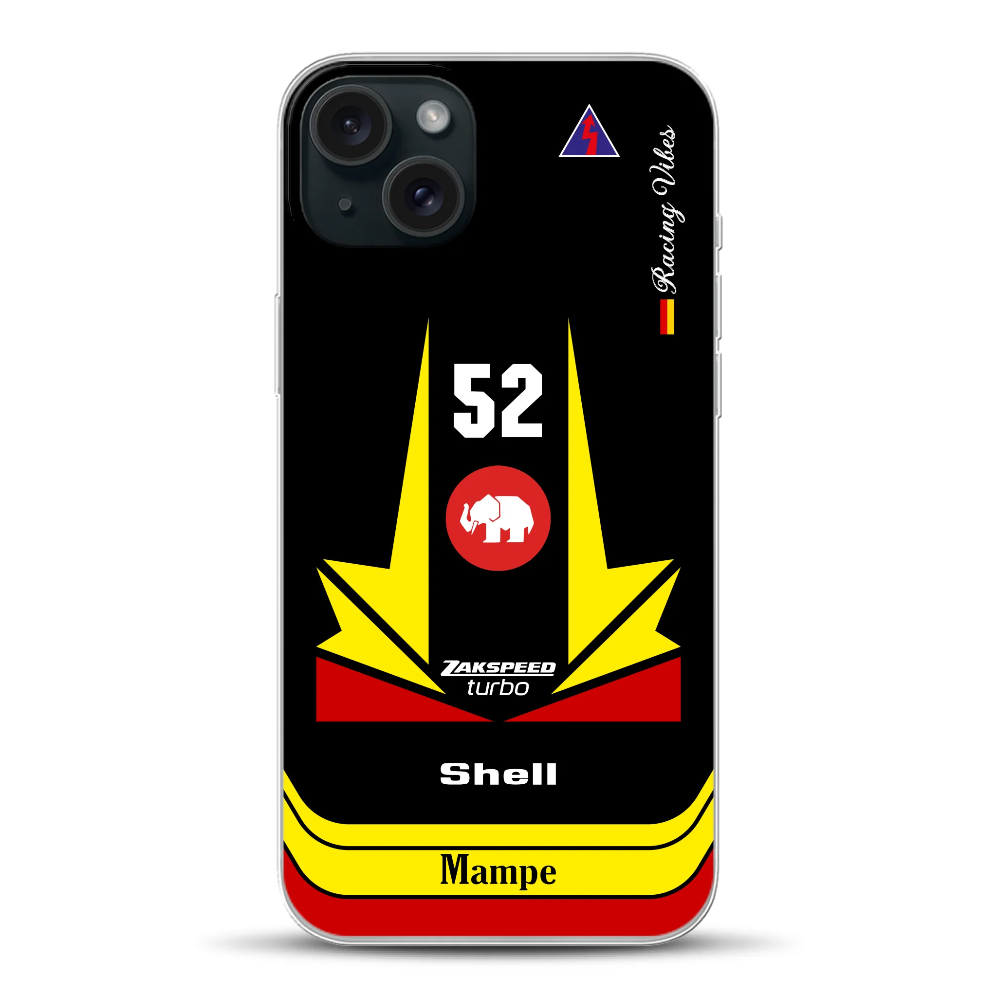 Ford Capri Turbo Gruppe 5 DRM 1978 Hans Heyer Livery - Individuelle Hybrid Hülle mit MagSafe