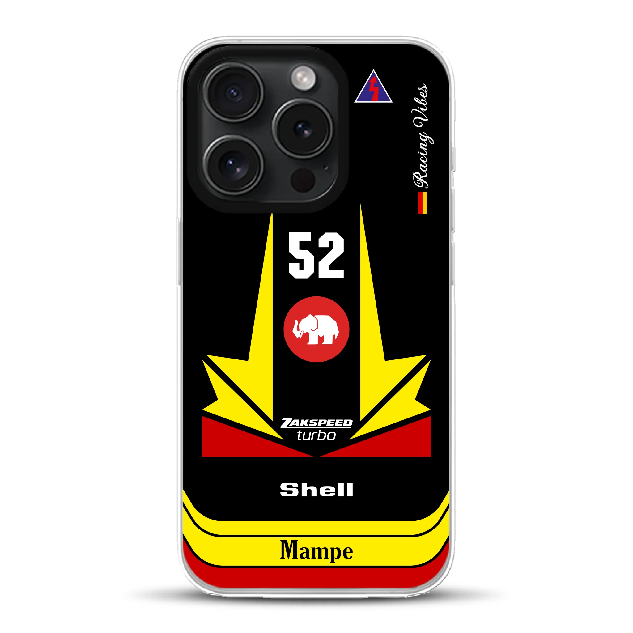 Ford Capri Turbo Gruppe 5 DRM 1978 Hans Heyer Livery - Cover ibrida personalizzata con MagSafe