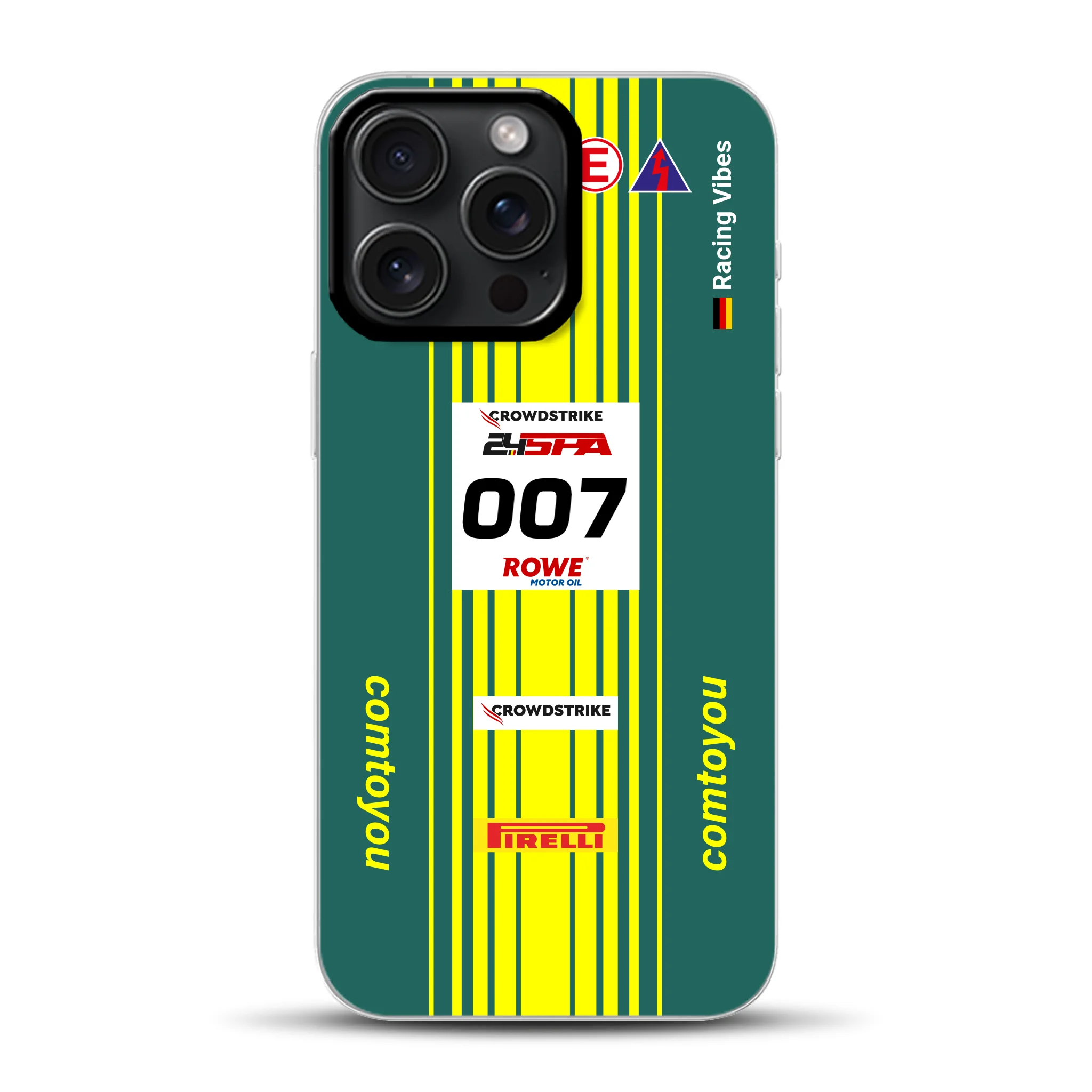 Vantage AMR GT3 Evo #007 Livery - Custom Hybrid Case with MagSafe