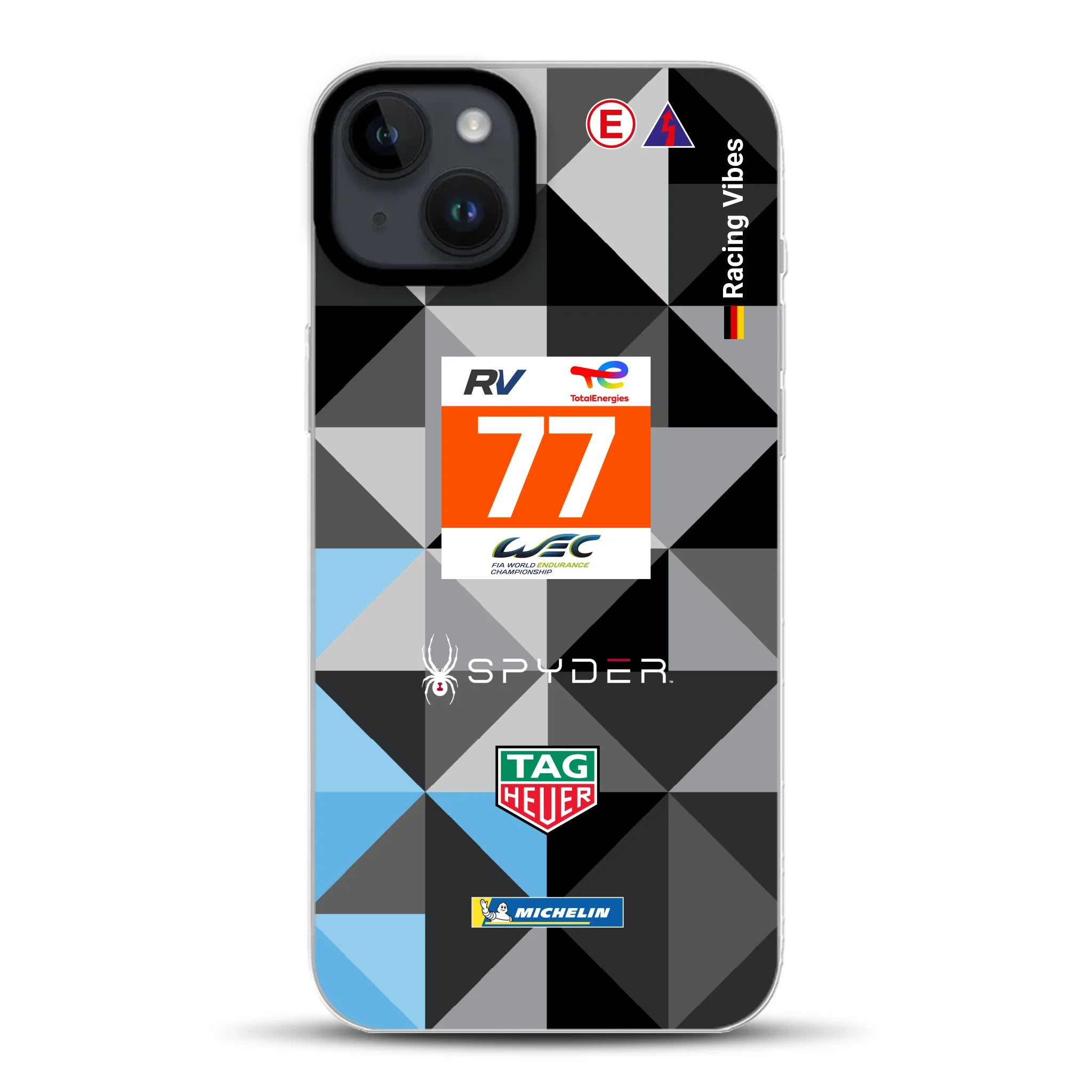 911 RSR Dempsey Proton 24h 2022 Livery - Individuelle Hybrid Hülle mit MagSafe