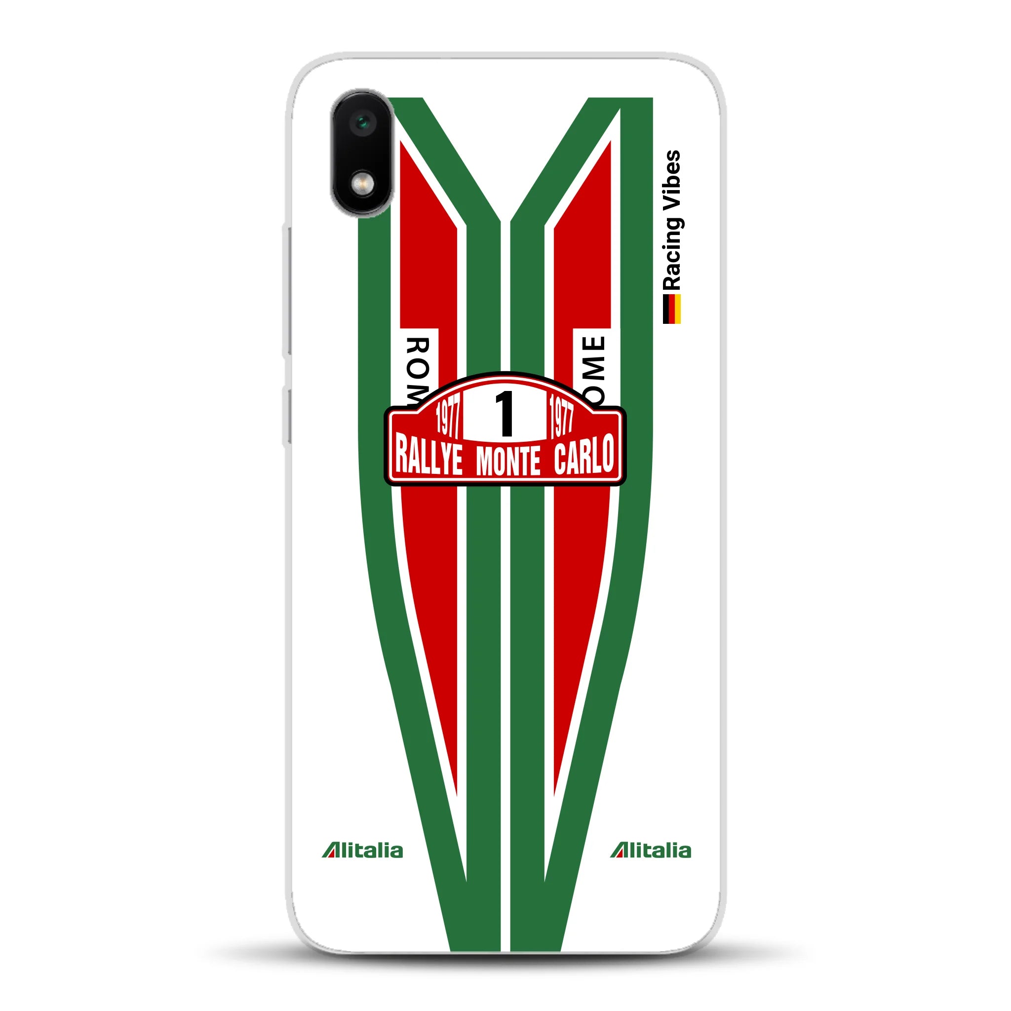 Lancia Stratos Alitalia 1977 Livery - Housse de téléphone portable personnalisée pour Xiaomi