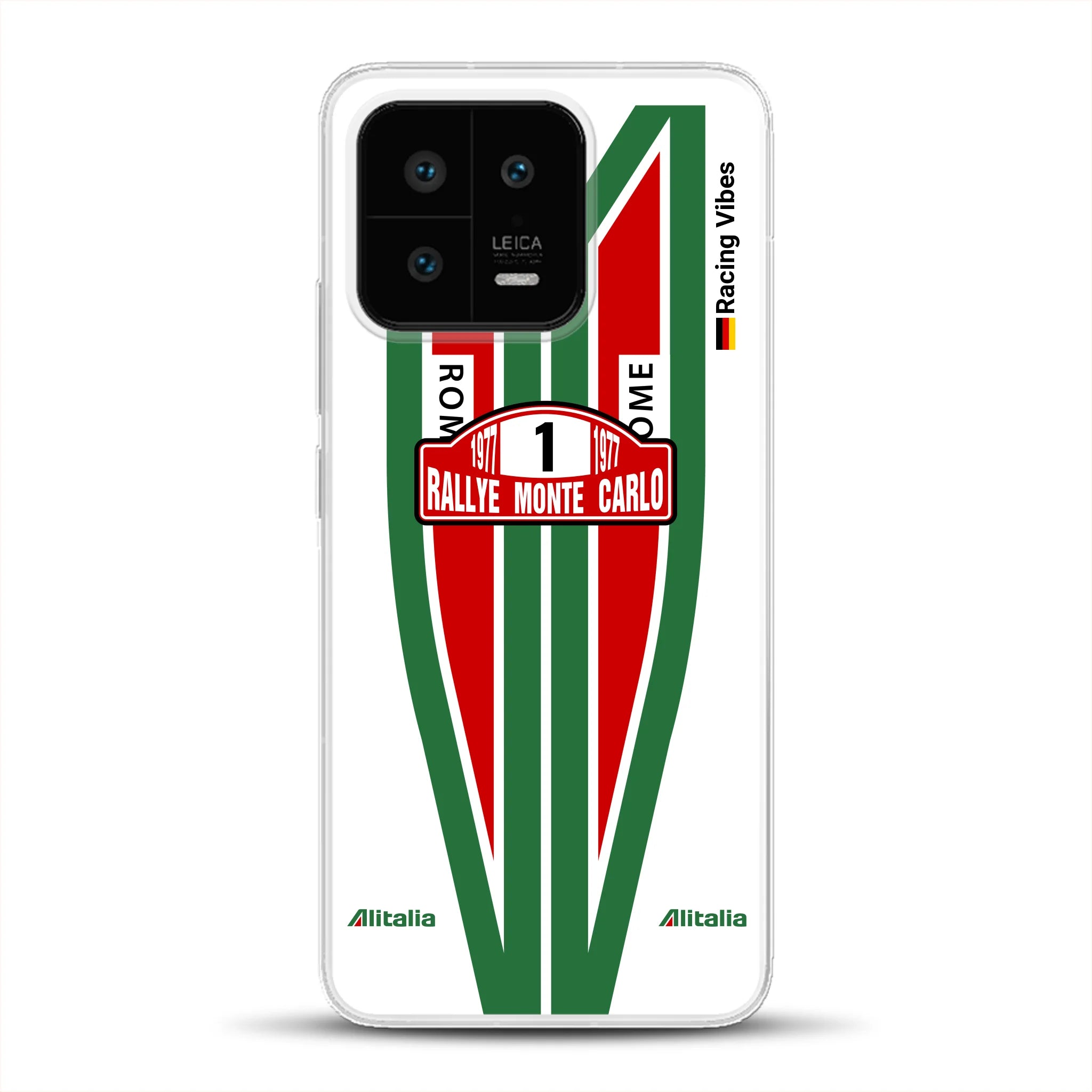 Lancia Stratos Alitalia 1977 Livery - Housse de téléphone portable personnalisée pour Xiaomi