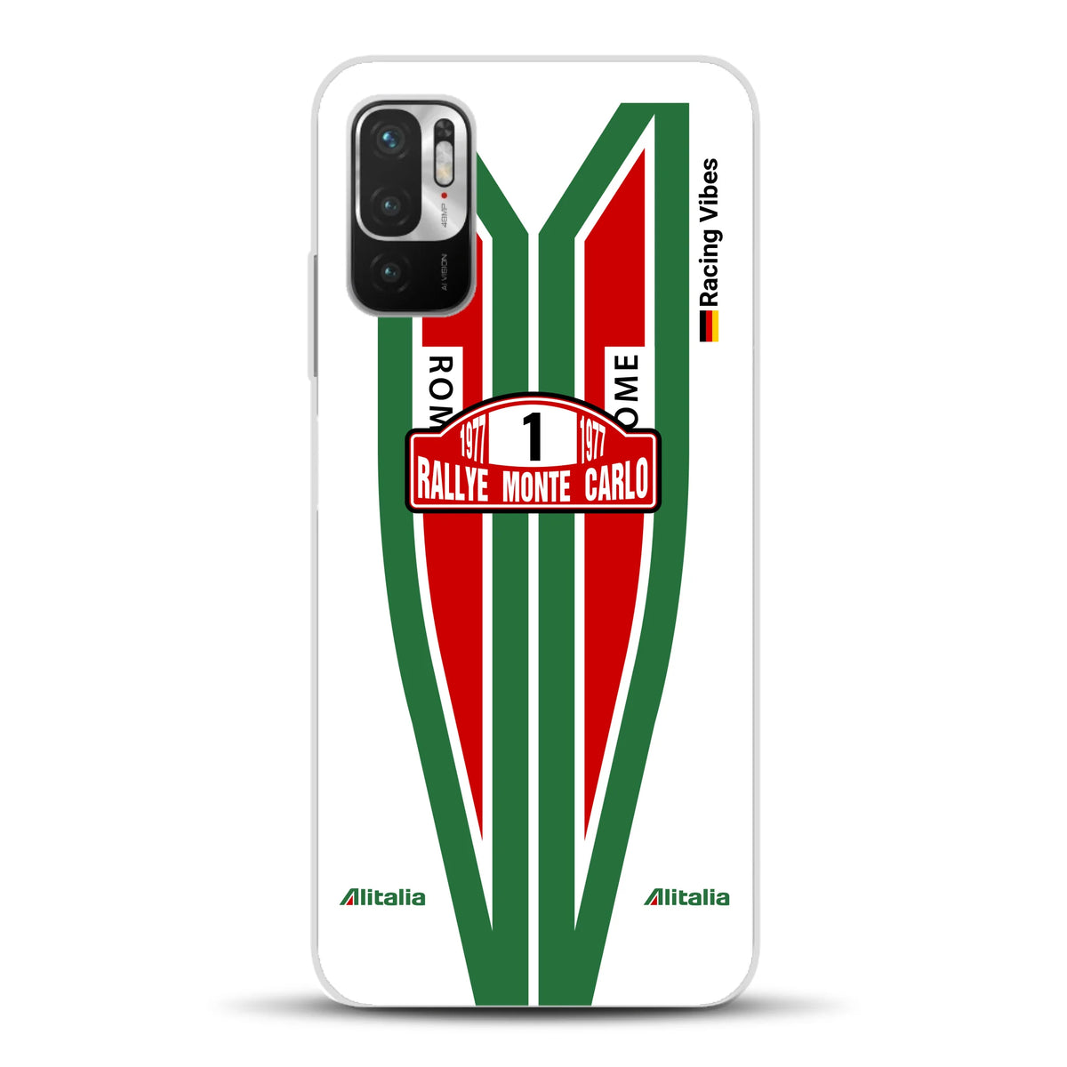 Lancia Stratos Alitalia 1977 Livery - Custodia per cellulare personalizzata per Xiaomi