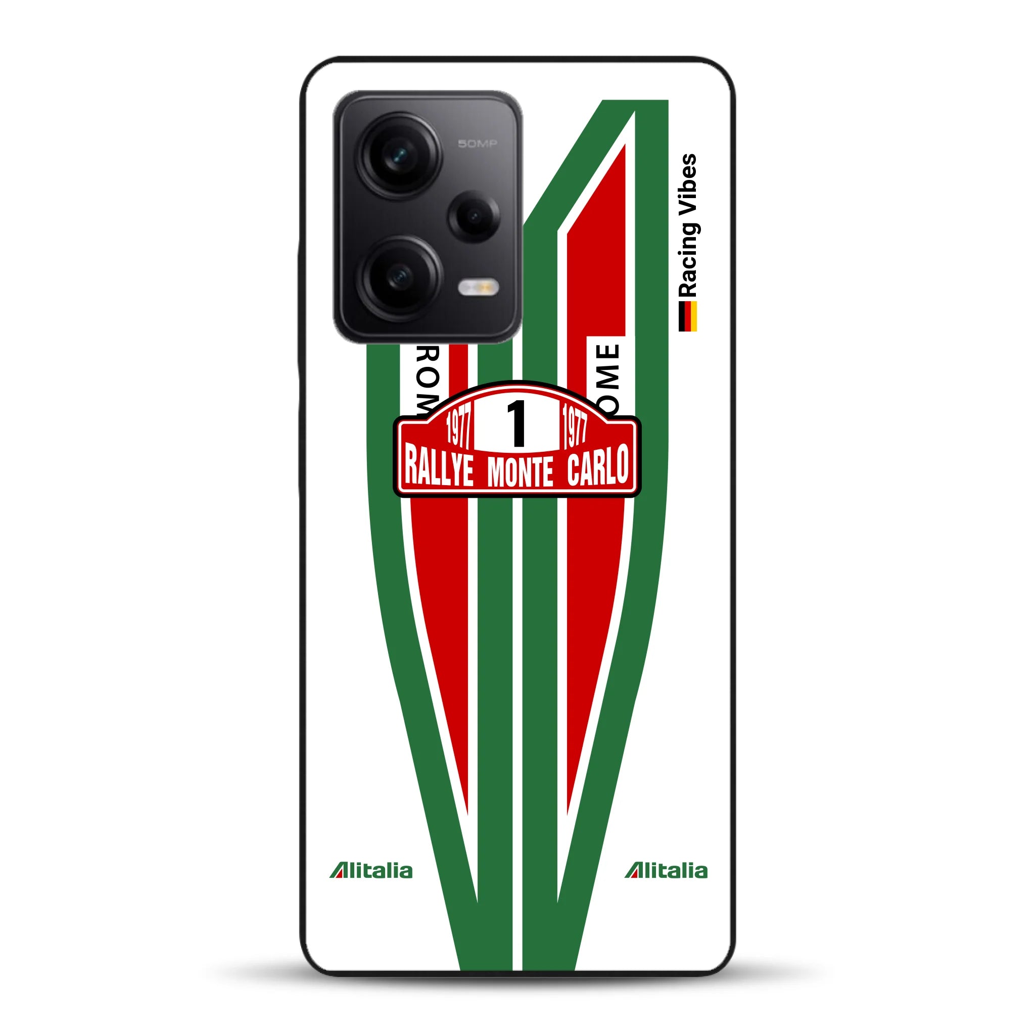 Lancia Stratos Alitalia 1977 Livery - Custodia per cellulare personalizzata per Xiaomi