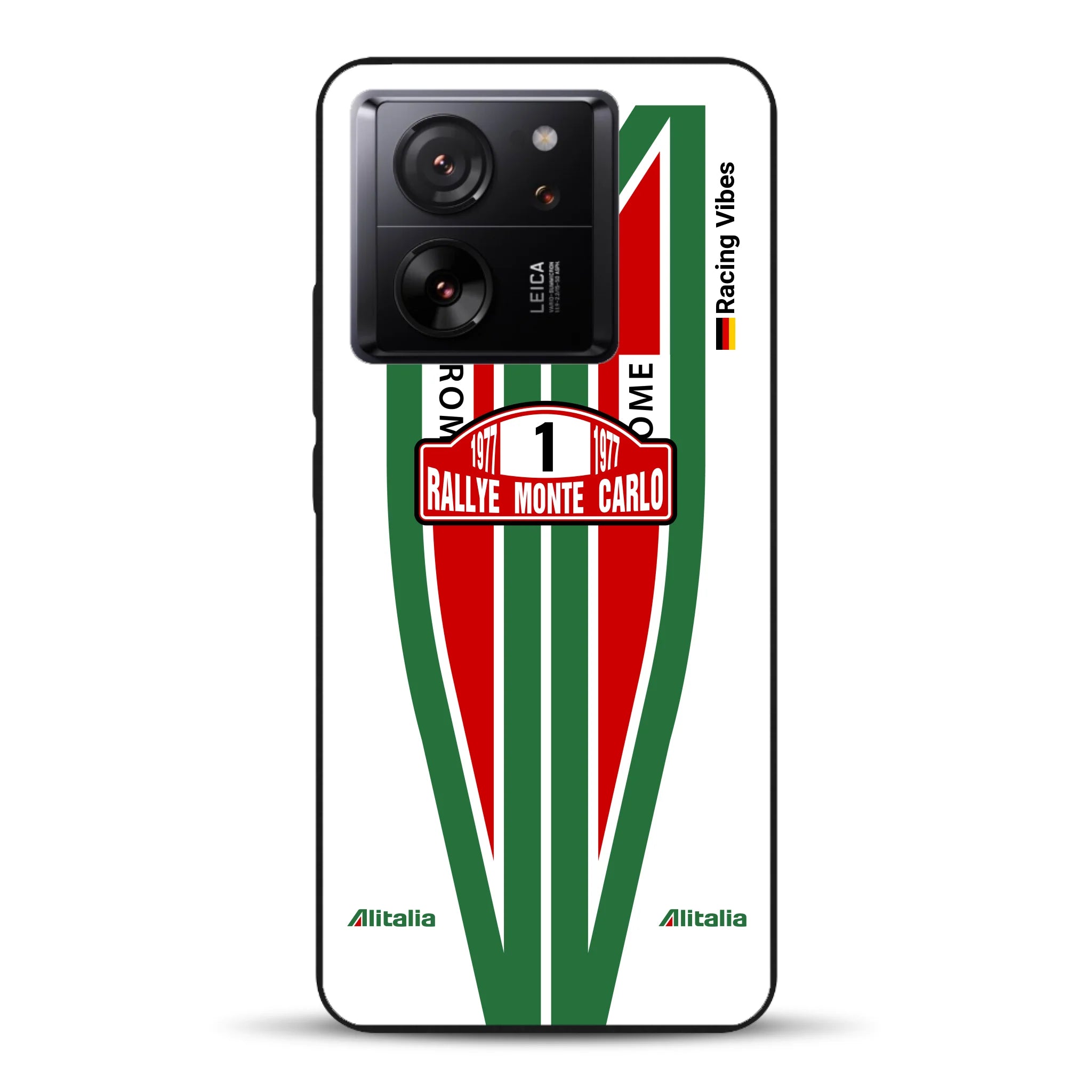 Lancia Stratos Alitalia 1977 Livery - Housse de téléphone portable personnalisée pour Xiaomi