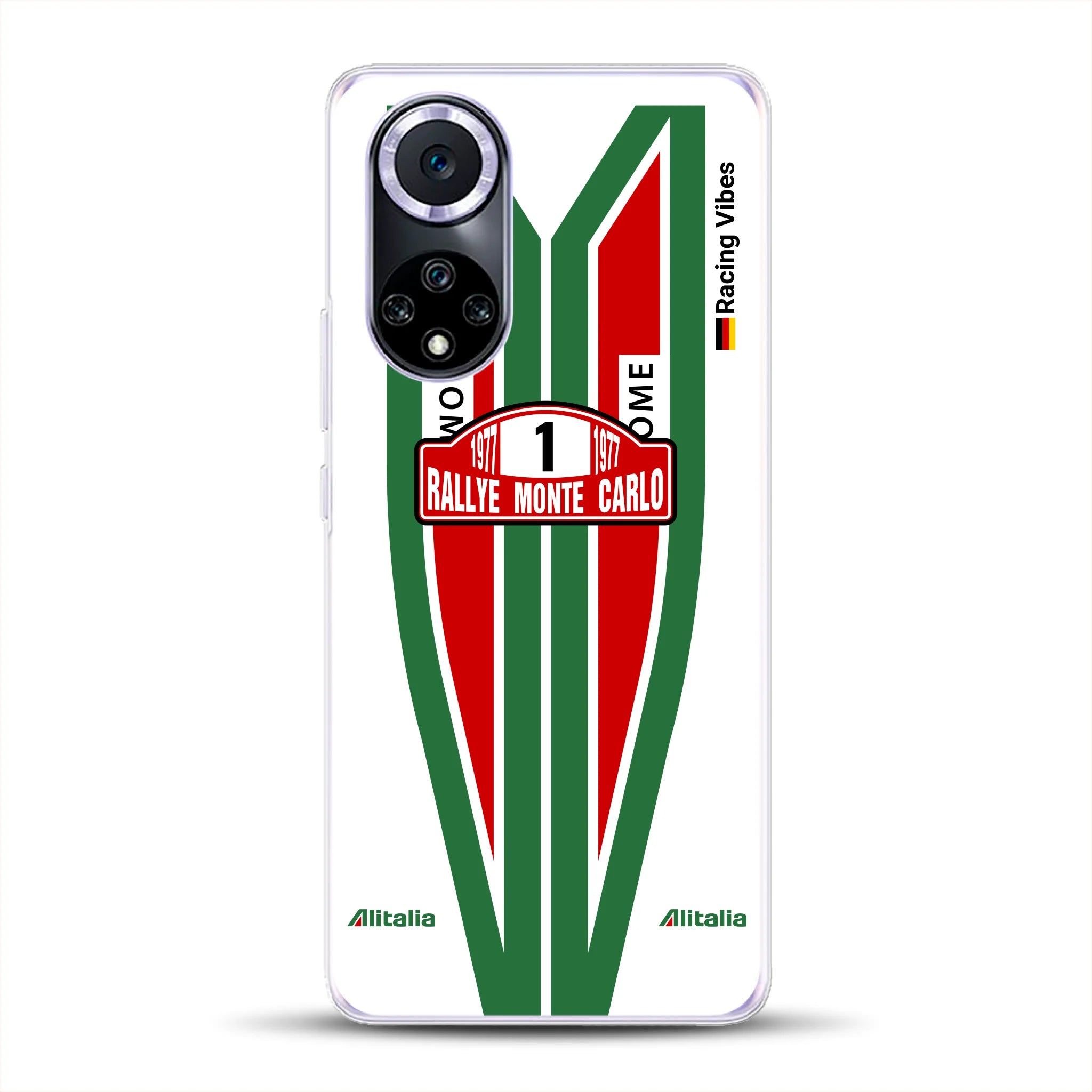 Lancia Stratos Alitalia 1977 Livery - Individuelle Handyhülle für Huawei