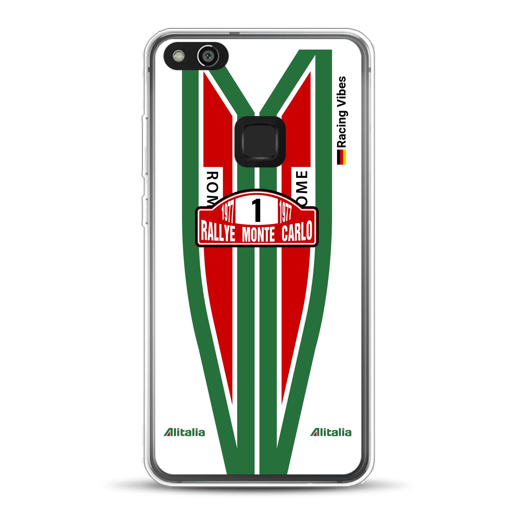 Lancia Stratos Alitalia 1977 Livery - Custodia per cellulare personalizzata per Huawei