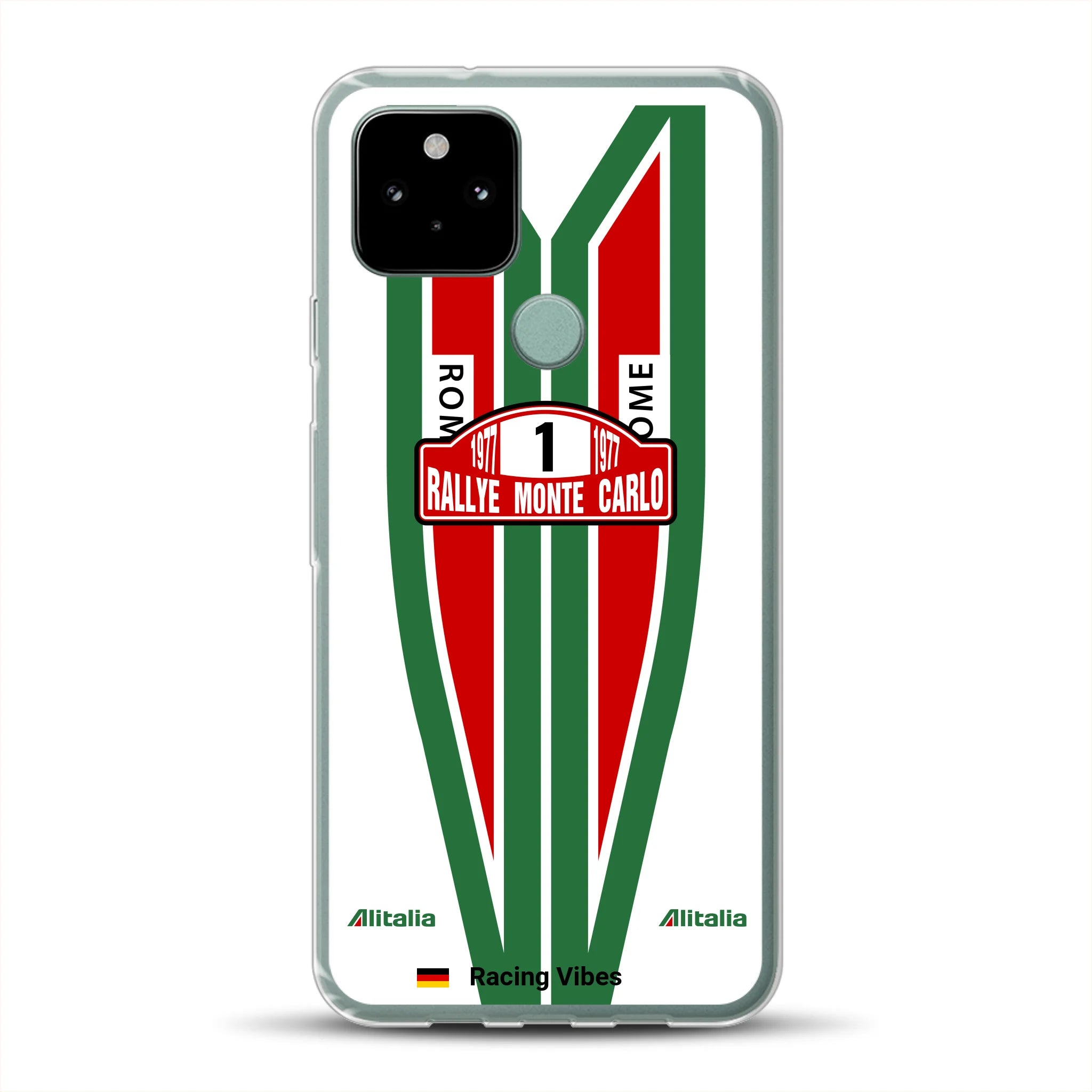 Lancia Stratos Alitalia 1977 Livery - Housse de téléphone portable personnalisée pour Google
