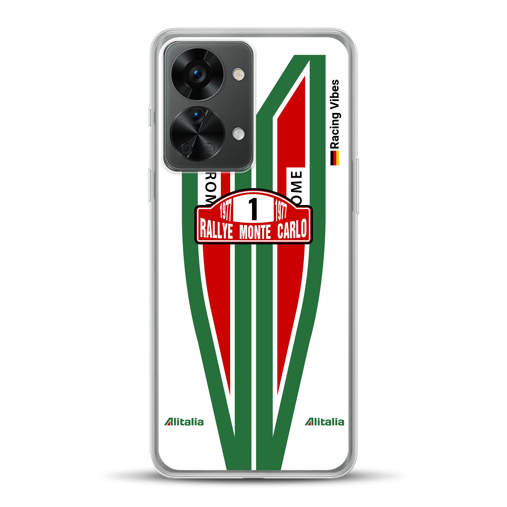 Lancia Stratos Alitalia 1977 Livery - Individuelle Handyhülle