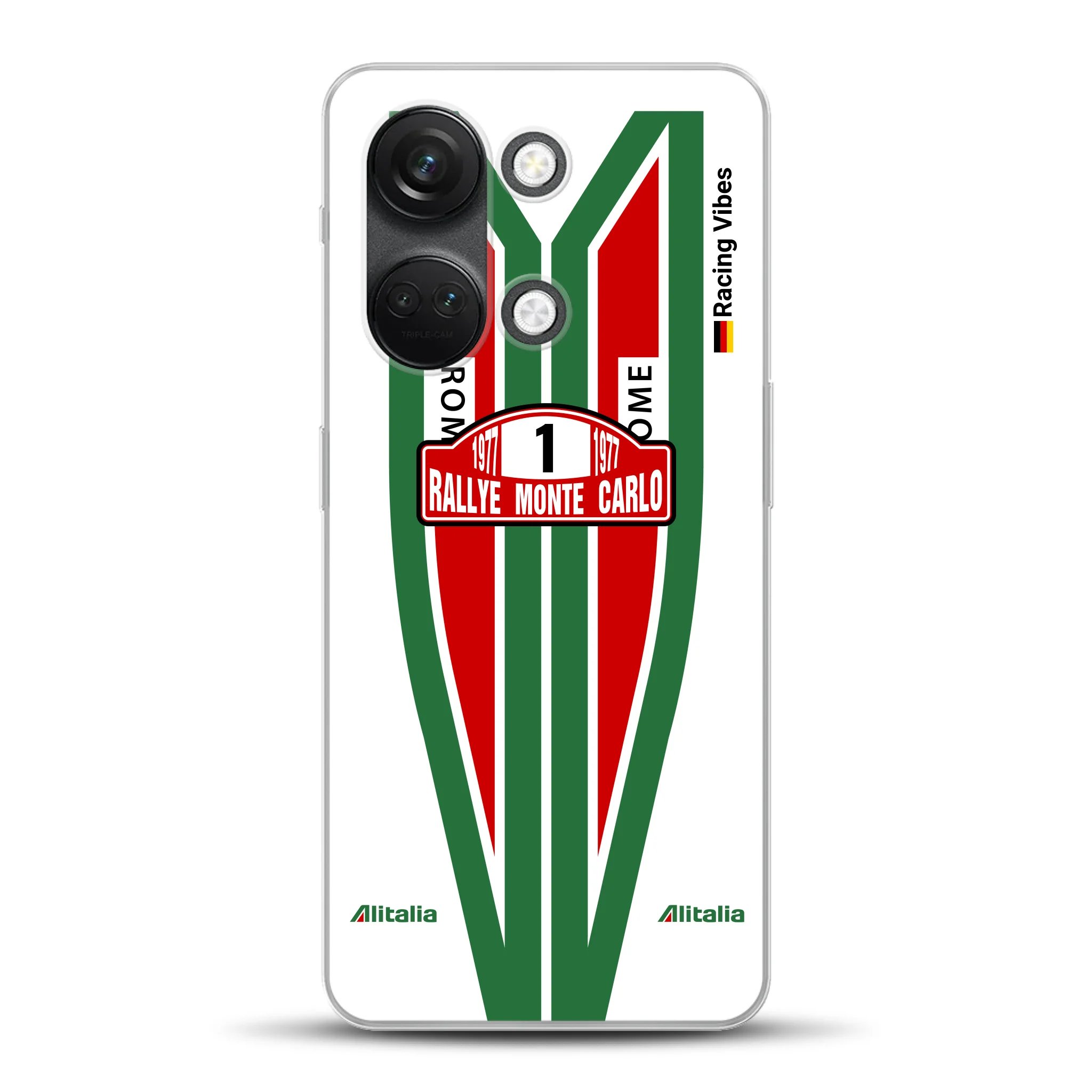 Lancia Stratos Alitalia 1977 Livery - Individuelle Handyhülle