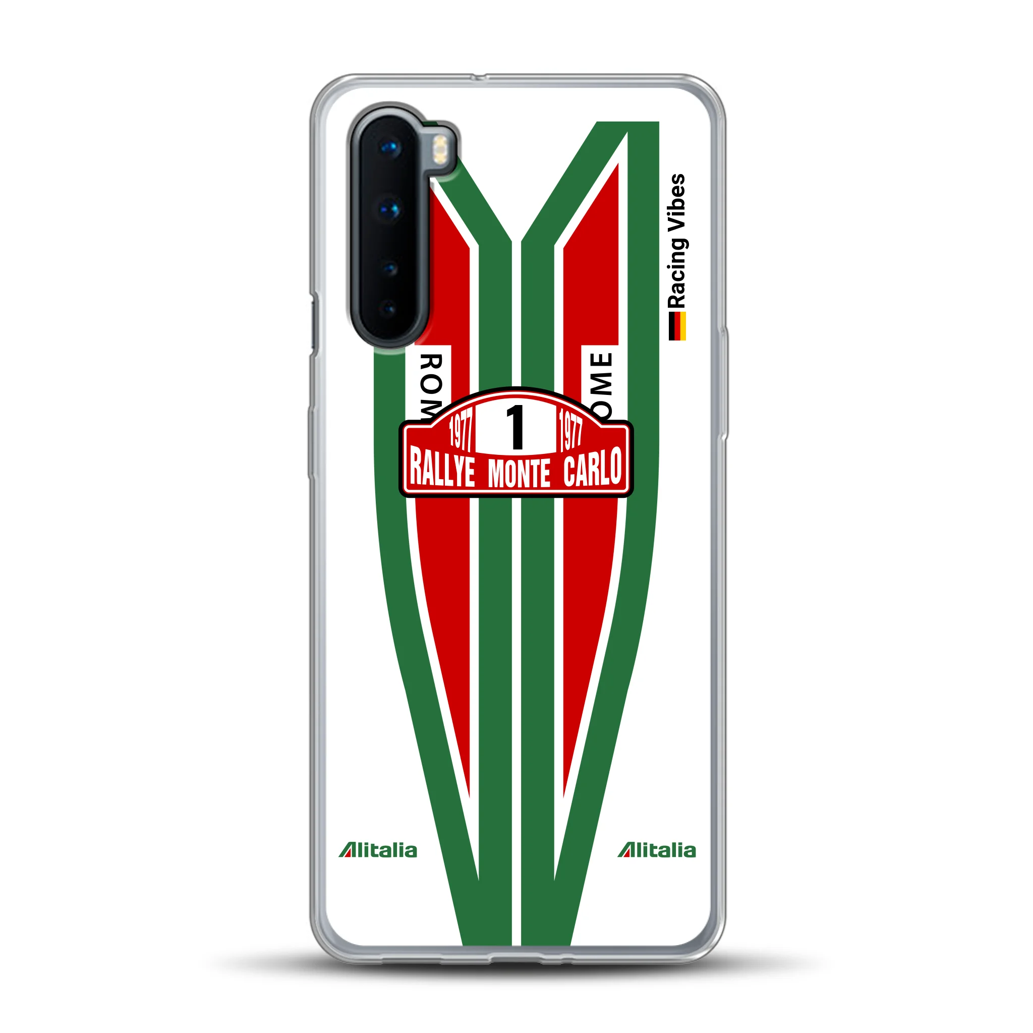 Lancia Stratos Alitalia 1977 Livery - Individuelle Handyhülle