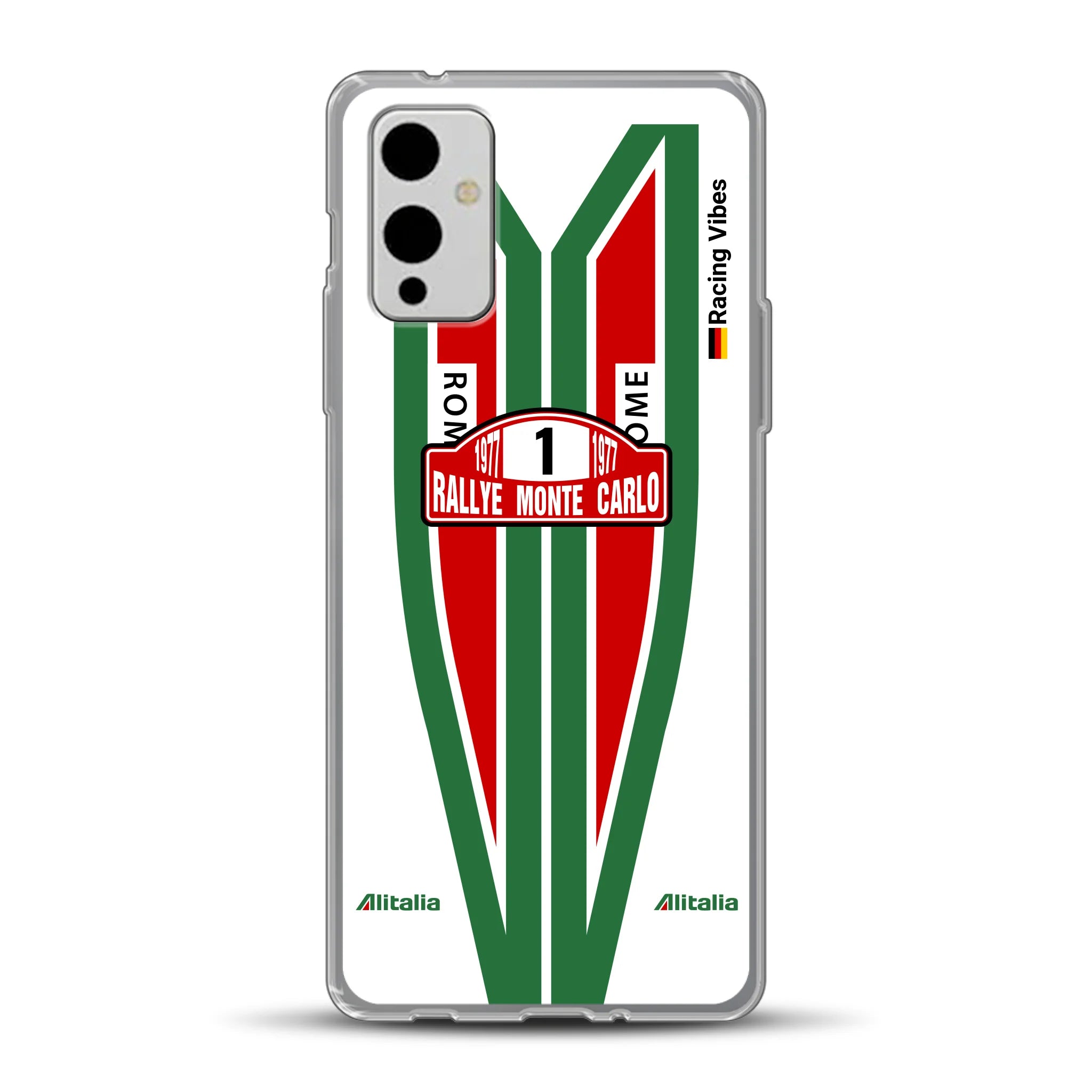 Lancia Stratos Alitalia 1977 Livery - Custodia per cellulare personalizzata