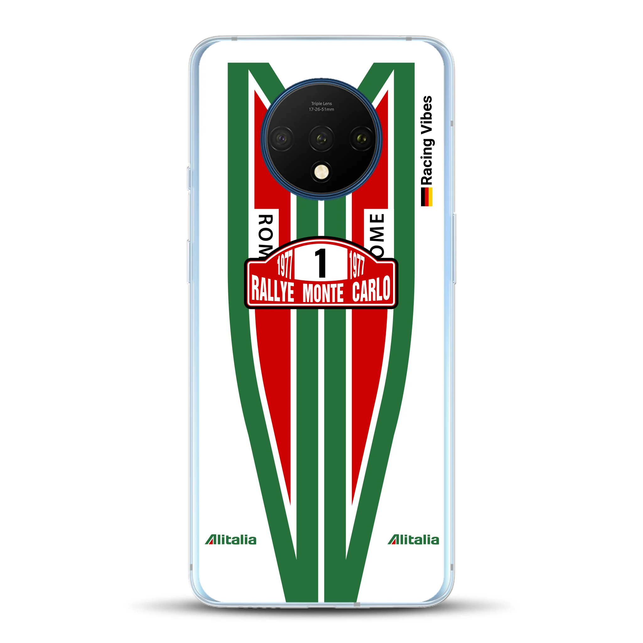 Lancia Stratos Alitalia 1977 Livery - Housse de téléphone portable personnalisée