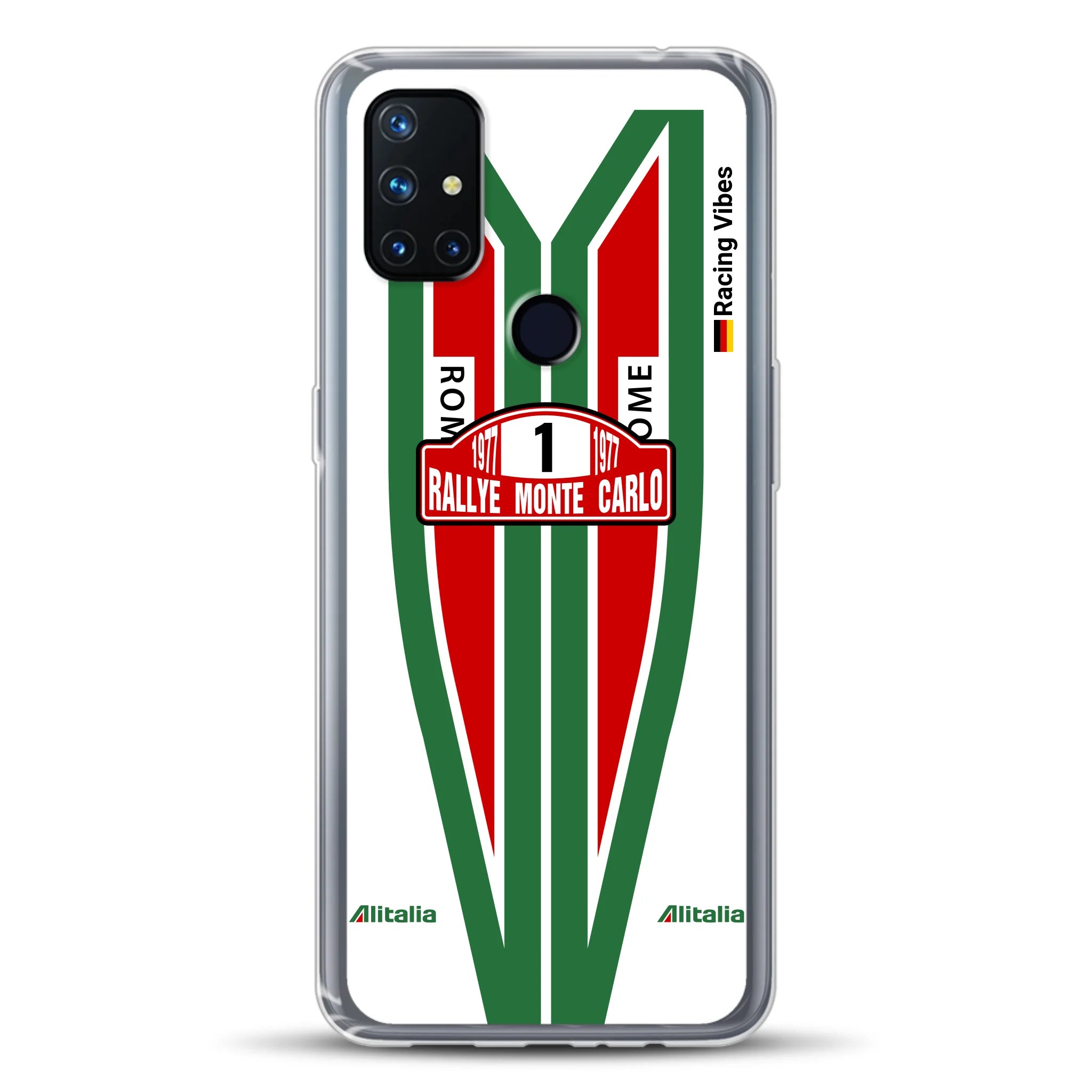 Lancia Stratos Alitalia 1977 Livery - Custodia per cellulare personalizzata